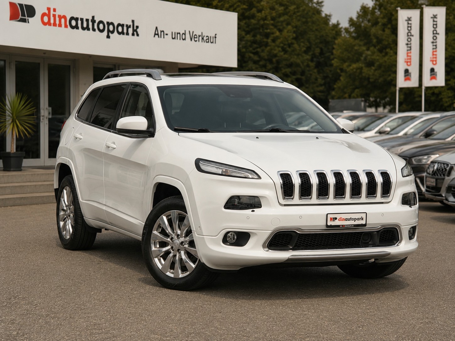 JEEP Cherokee 2.2TD Overland AWD 9ATX AD * Frisch ab MFK * Anhängerkupplung *-showroom-element-2