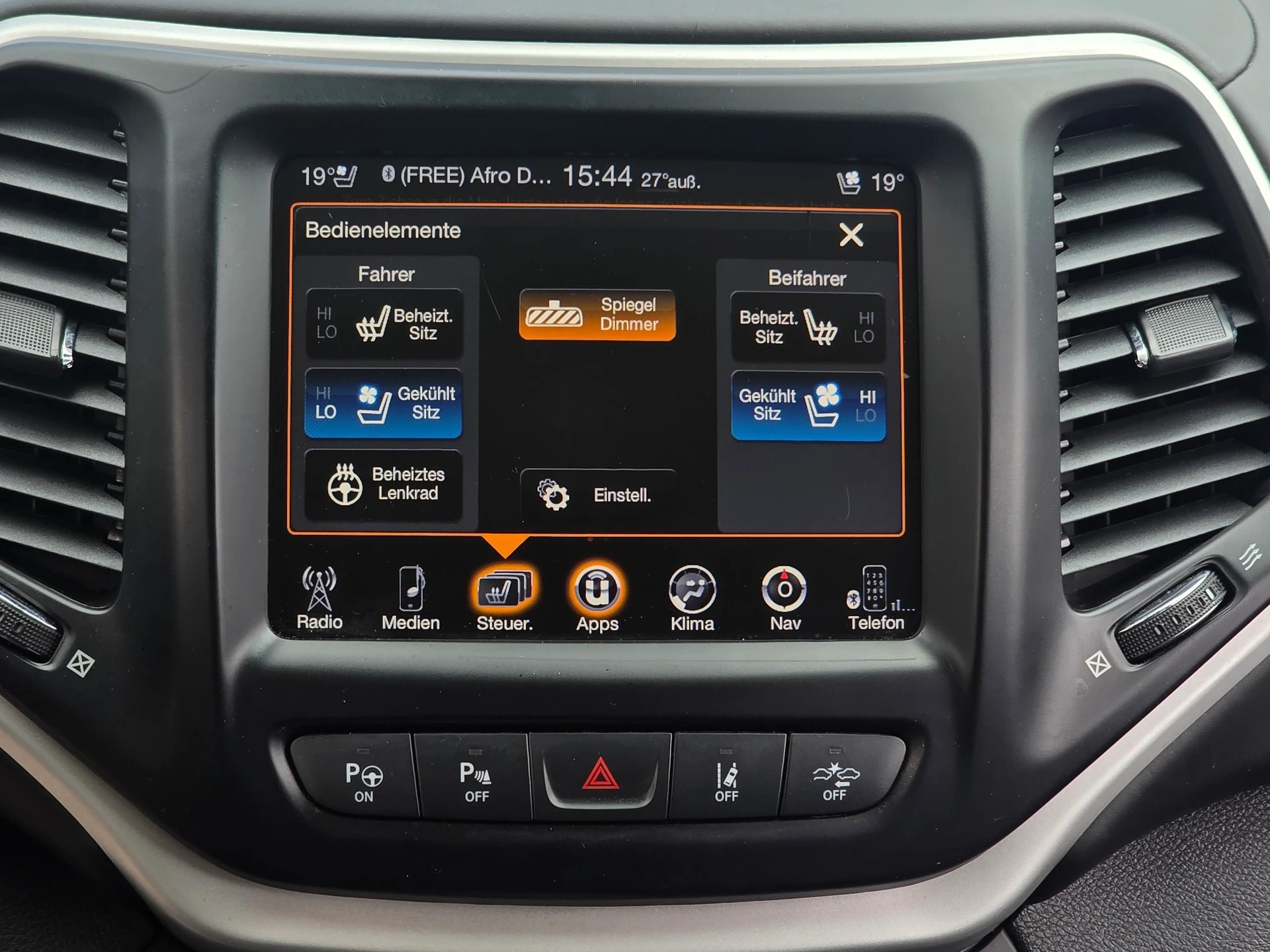 JEEP Cherokee 2.2TD Overland AWD 9ATX AD * Frisch ab MFK * Anhängerkupplung *-image-19