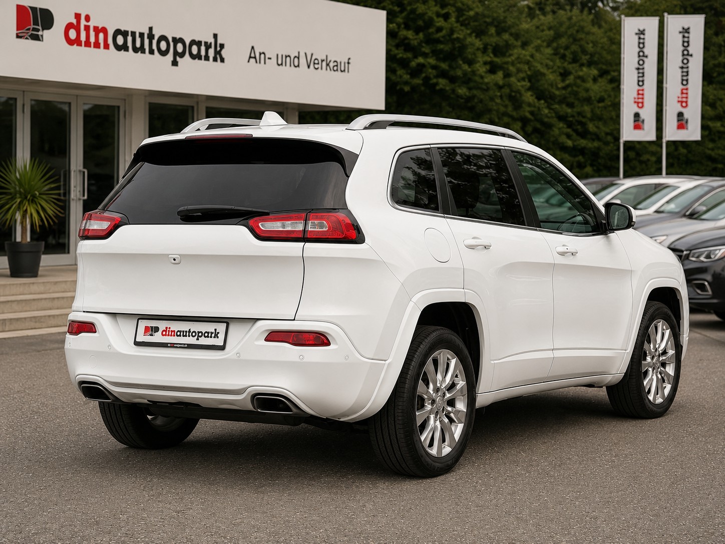 JEEP Cherokee 2.2TD Overland AWD 9ATX AD * Frisch ab MFK * Anhängerkupplung *-image-5