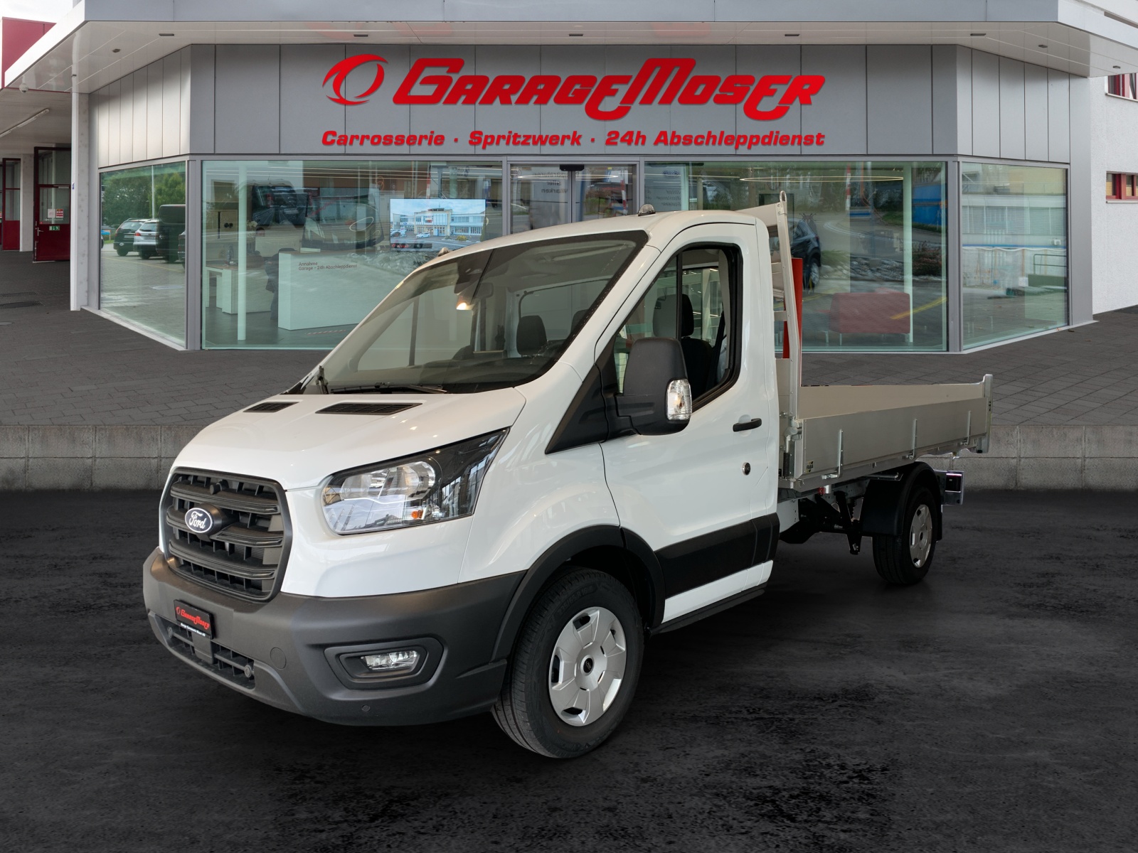 FORD Transit Kab.-Ch. 350 L2 165 Trend 3-Seitenkipper-image-0