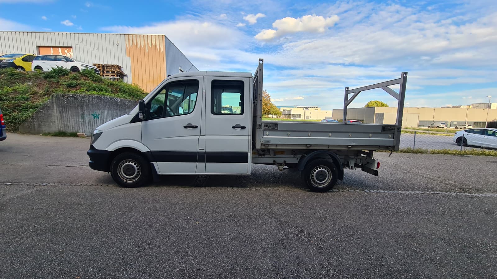 MERCEDES-BENZ Sprinter 314 CDI Standard ** Kipper mit Doppelkabine ** AHK -3500 Kg ** Frisch Ab MFK & Service **-showroom-element-3