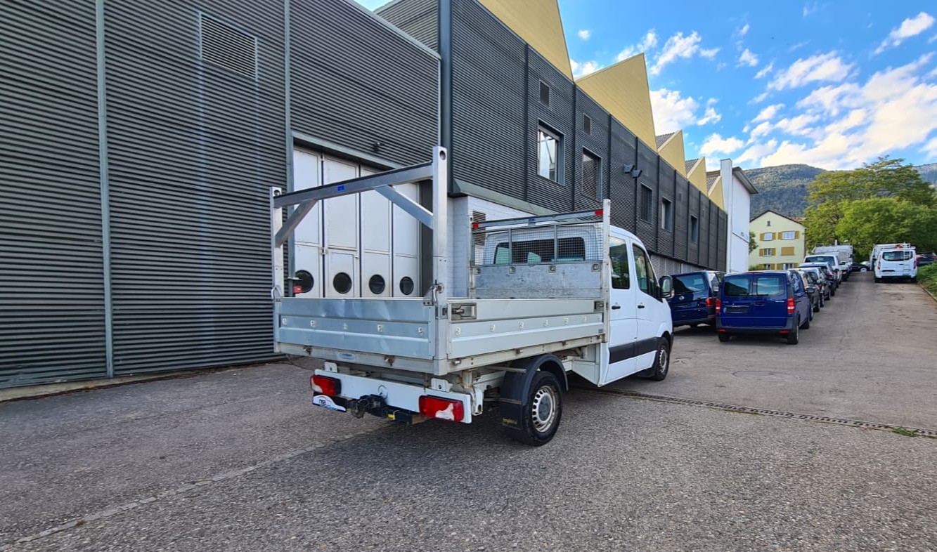 MERCEDES-BENZ Sprinter 314 CDI Standard ** Kipper mit Doppelkabine ** AHK -3500 Kg ** Frisch Ab MFK & Service **-image-10