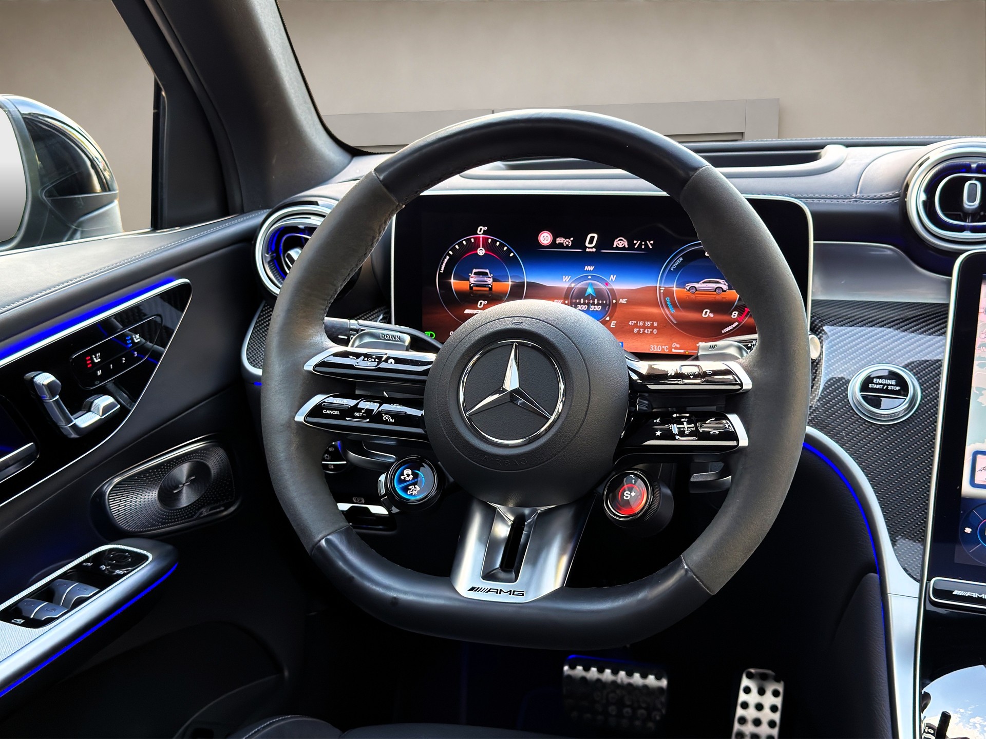 MERCEDES-BENZ GLC❗AMG 63 S e Performance❗9G-Tronic ✅CH-Fahrzeug & TOP-AUSSTATTUNG und Frisch ab Service✅-image-12