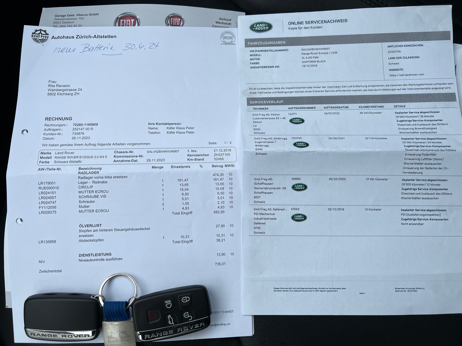 LAND ROVER Range Rover Evoque 2.0 Si4 SE Dynamic AT9 (CHF 280.75/Monat)-image-15