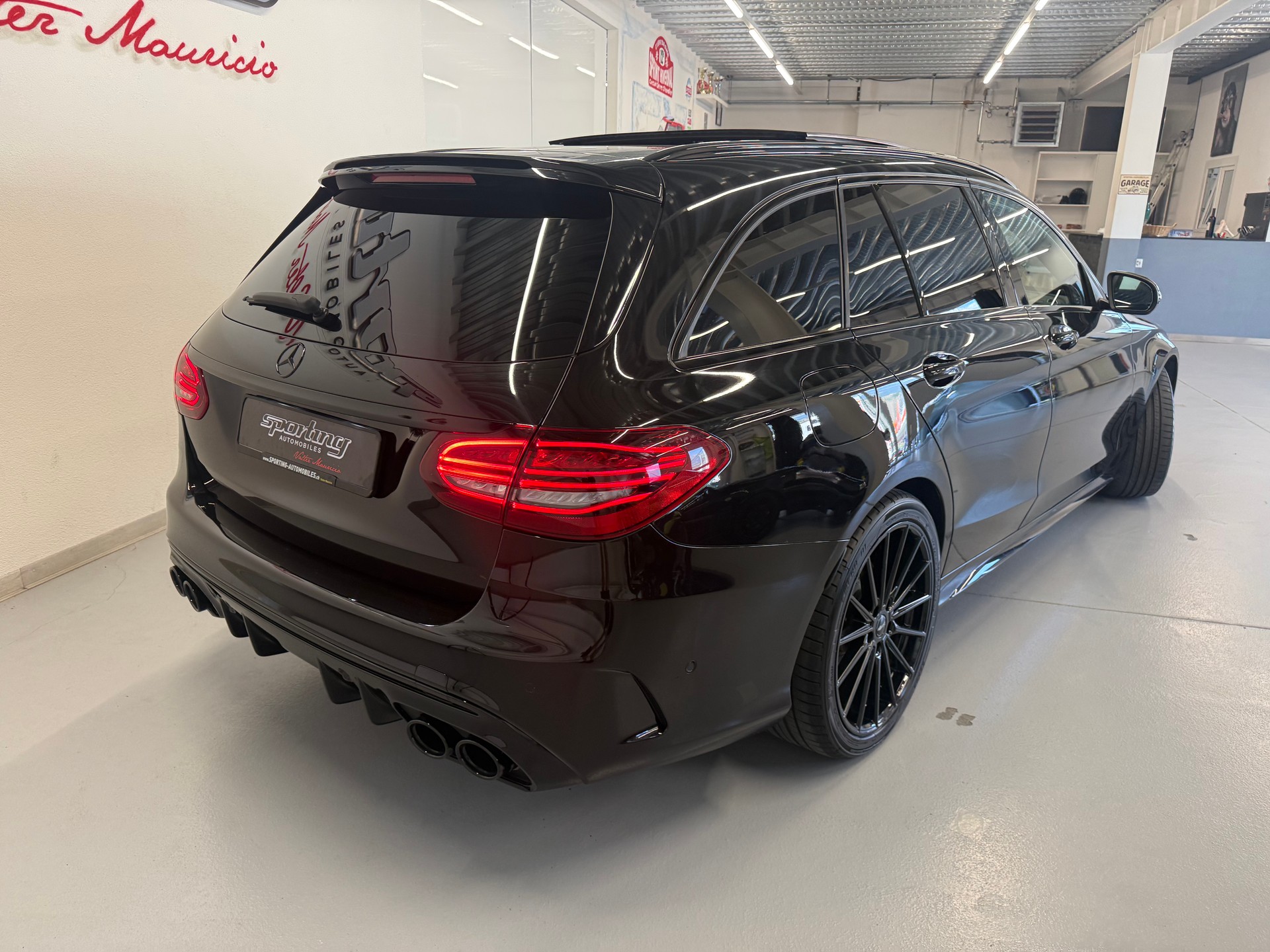 MERCEDES-BENZ C 43 AMG 4Matic 9G-Tronic full black ch auto-image-8