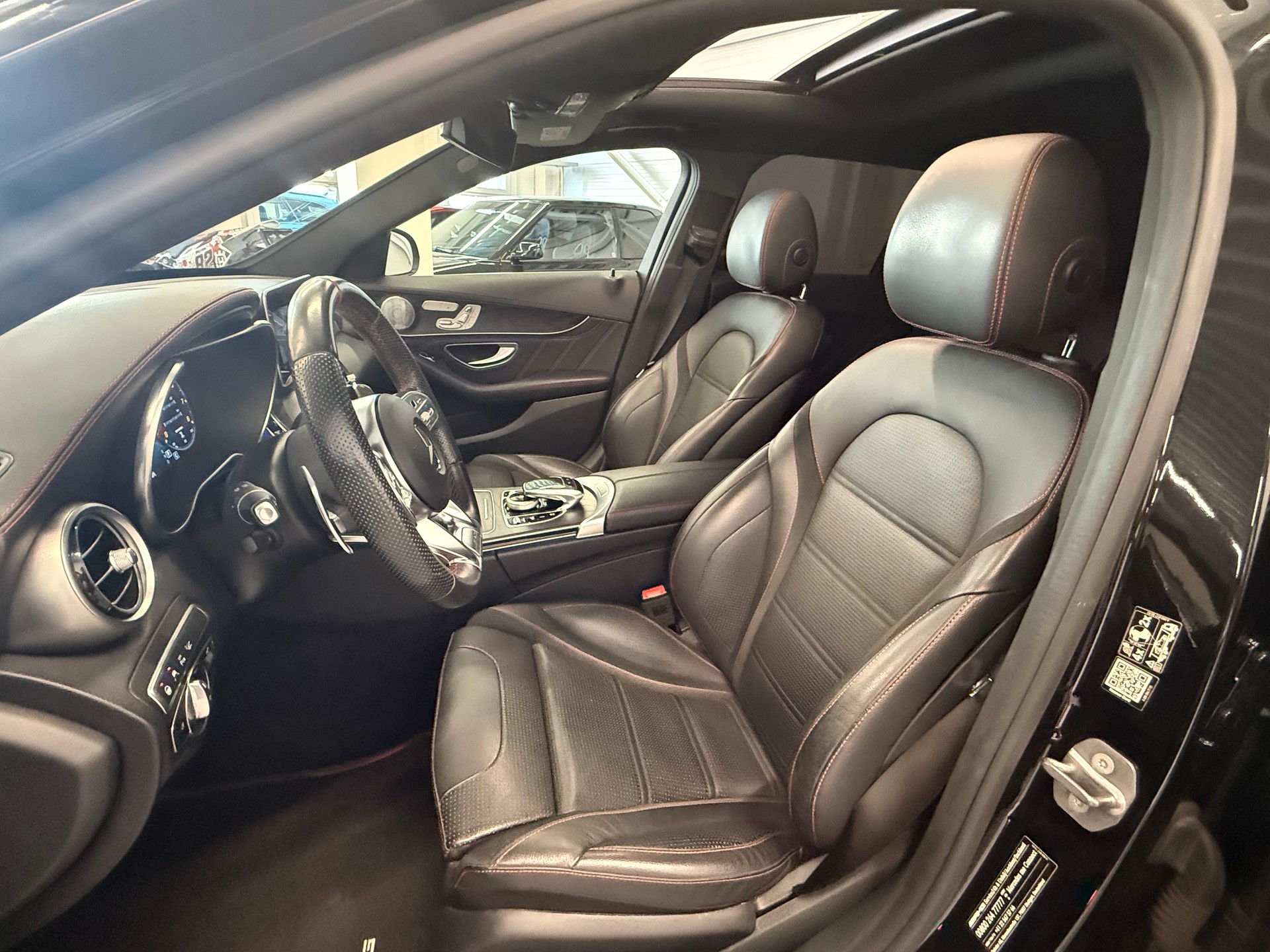 MERCEDES-BENZ C 43 AMG 4Matic 9G-Tronic full black ch auto-image-10