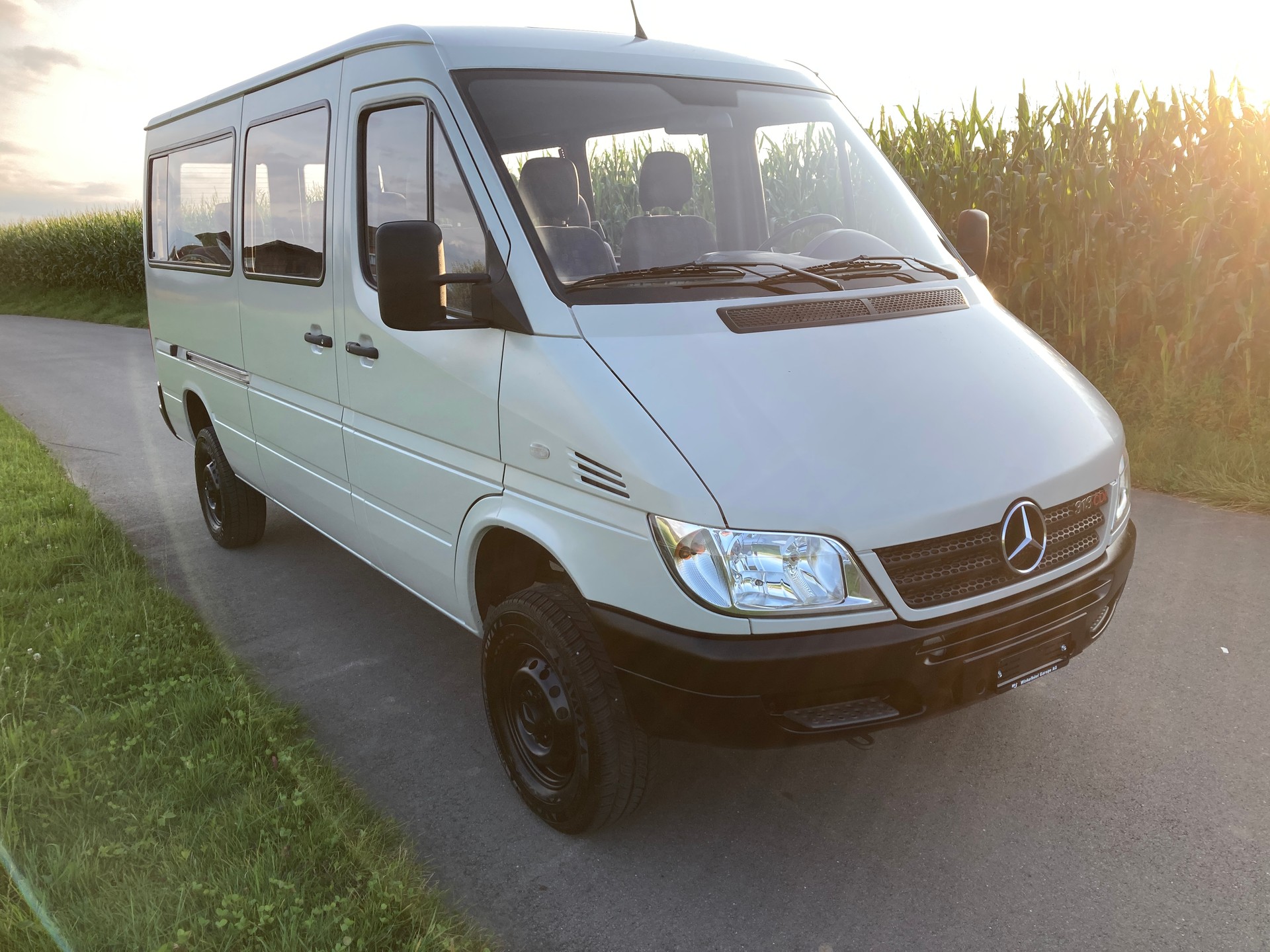 MERCEDES-BENZ Sprinter 313 CDI 4x4 mit Geländeuntersetzung und 11 Sitzen-image-1