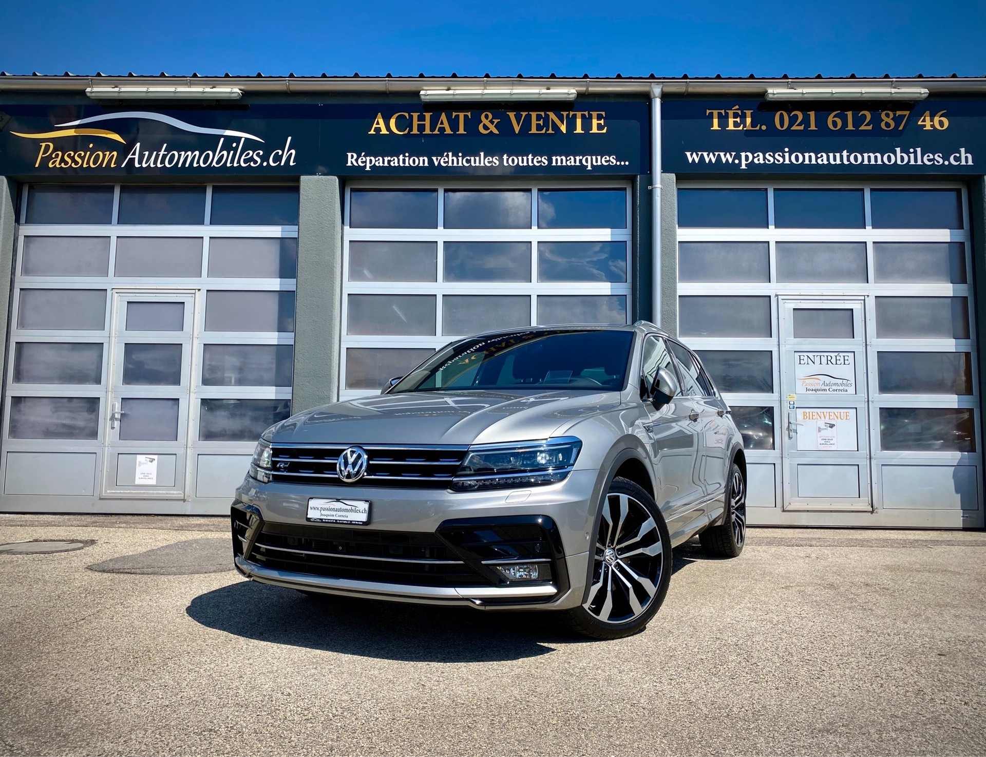 VW Tiguan 2.0TSI Highline R-Line 4Motion DSG - Véhicule Suisse (CH)-image-15