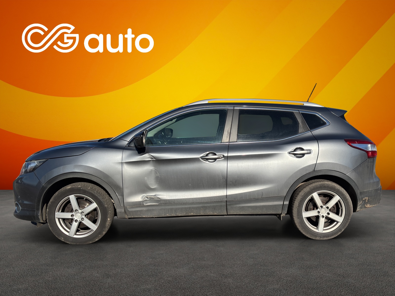 NISSAN Qashqai 1.6 dCi tekna Xtronic CVT " DOMMAGE CARROSSERIE "-image-3