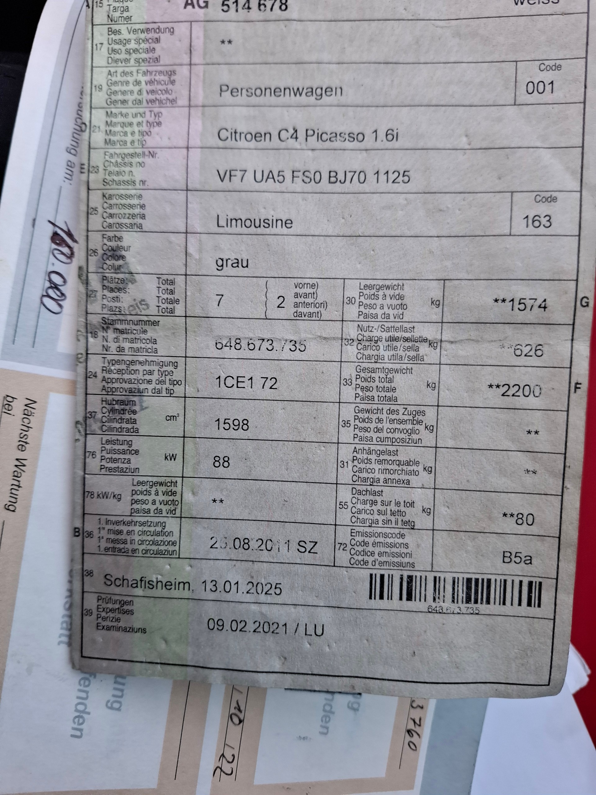 CITROEN Grand C4 Picasso 1.6i 16V Attraction-image-13
