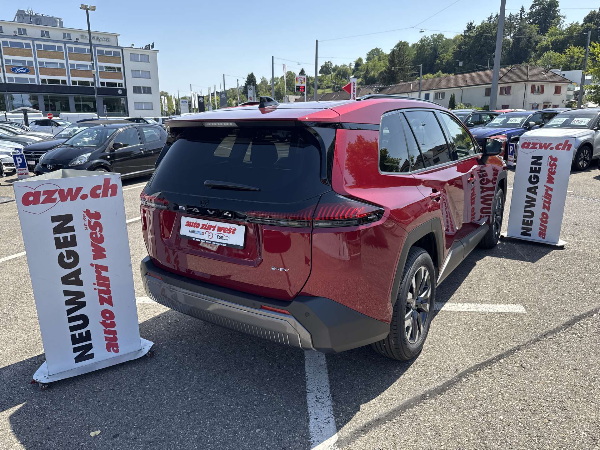 TOYOTA RAV-4 2.5 HSD Trend e-CVT AWD NEUES MODELL Automat-image-2