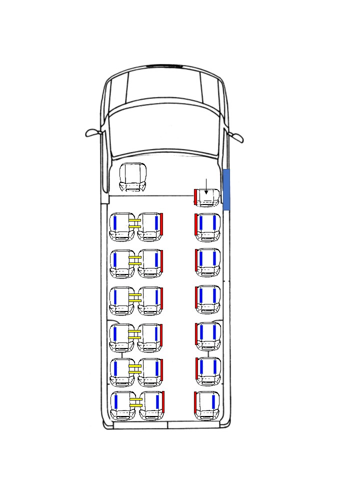 MERCEDES-BENZ Sprinter 519, Panoramique Bus (B16)-image-11