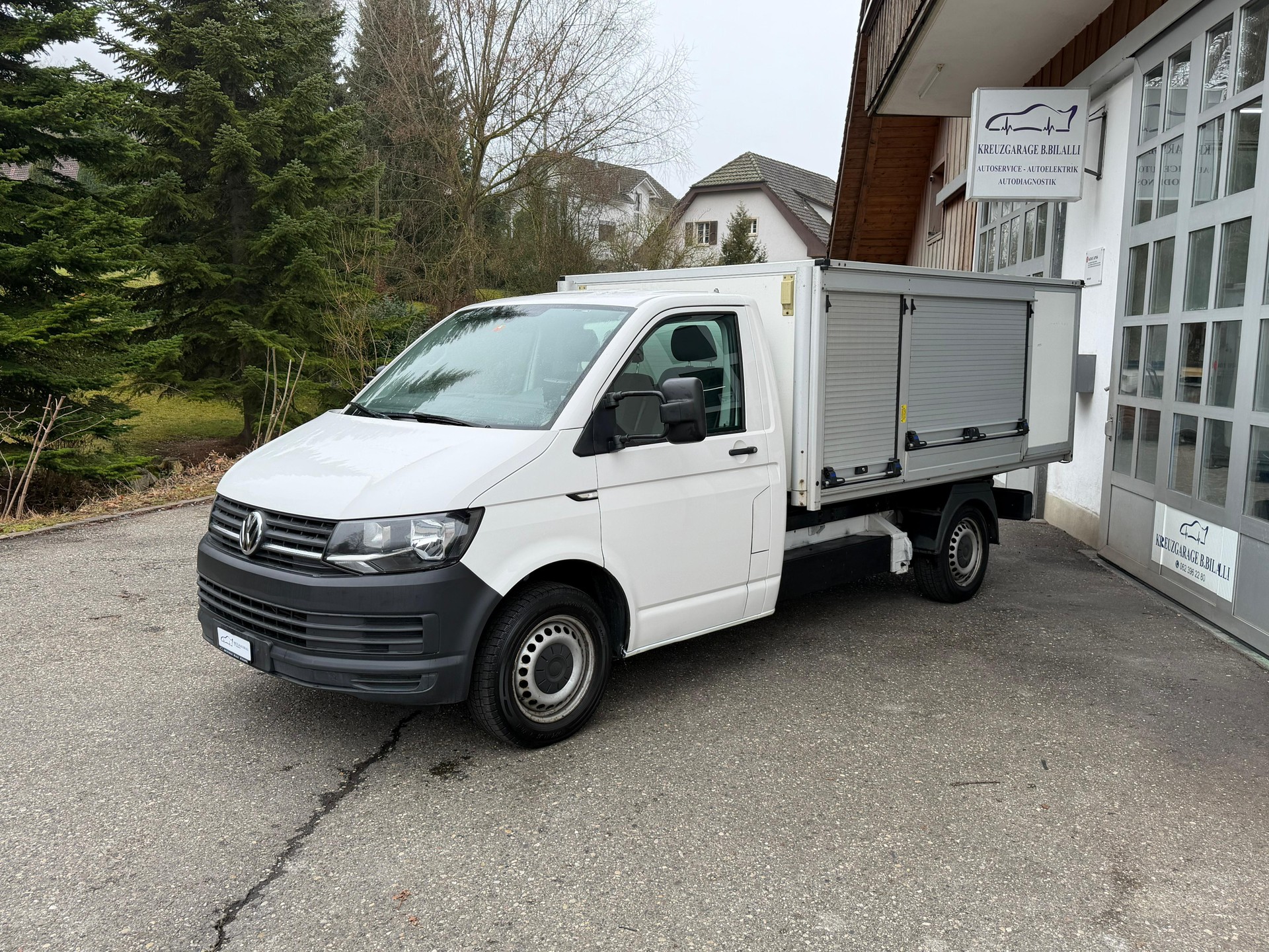 VW T6 2.0 TDI Automat/ Spezial Aufbau mit Kipper Option-image-2