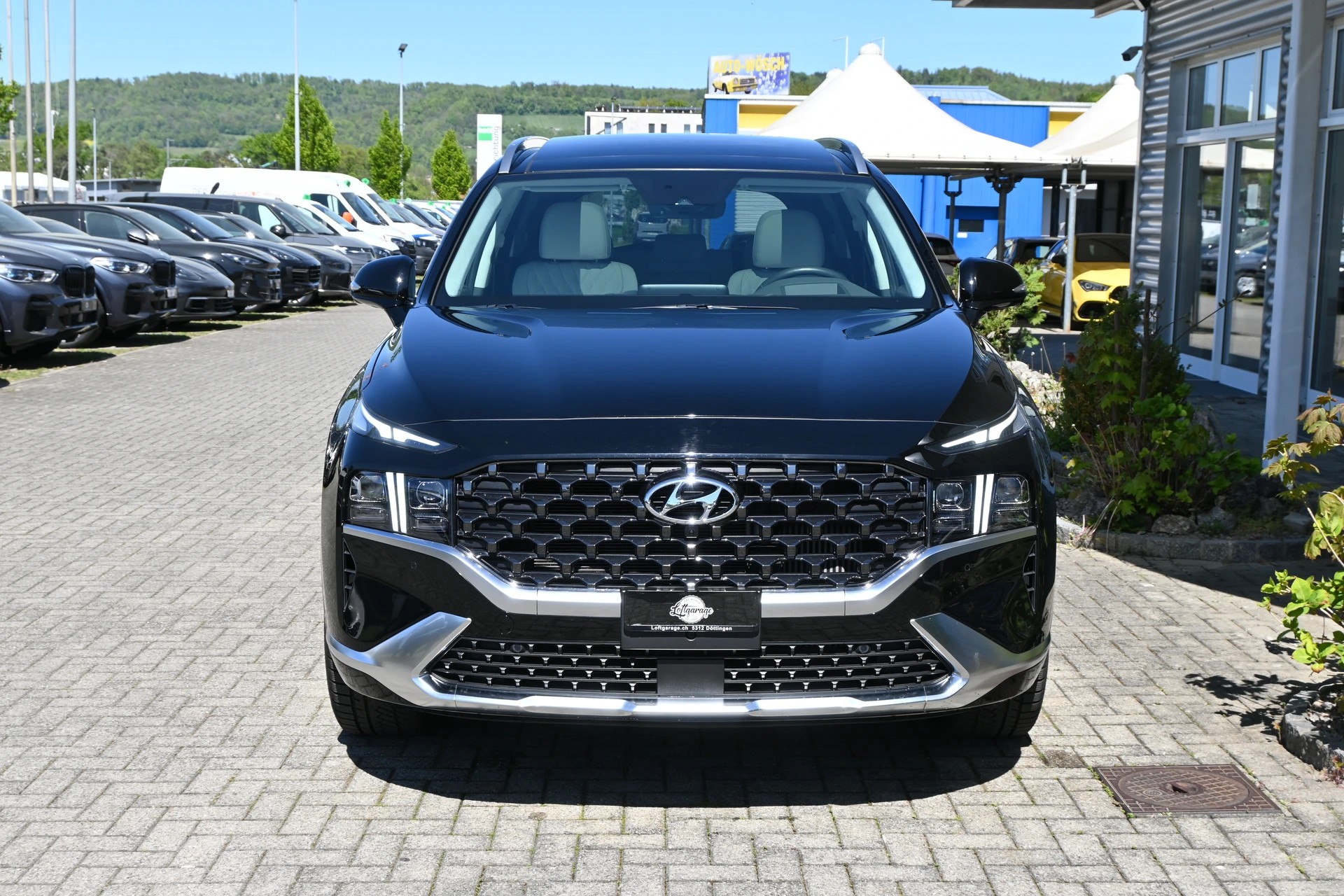 HYUNDAI Santa Fe 2.2 CRDI Vertex 4WD Automatic + 7-Plätzer + Werksgarantie 02.2027-image-2