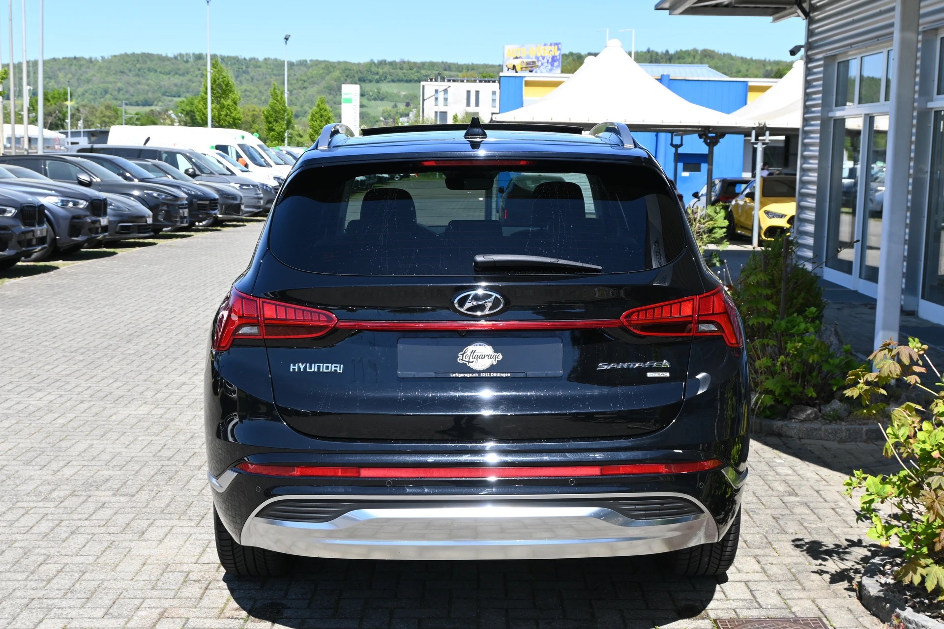 HYUNDAI Santa Fe 2.2 CRDI Vertex 4WD Automatic + 7-Plätzer + Werksgarantie 02.2027-image-3