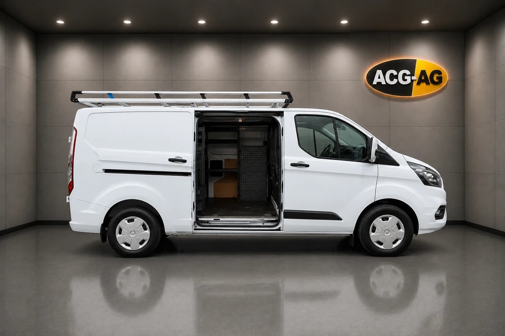FORD Transit Custom Van 340 L2H1 Trend A ** 130 PS ** 3-Plätzer ** Sortimo ** Anh-Kupplung, 2800kg ** Dachträger ** Modell 2023 **-image-6