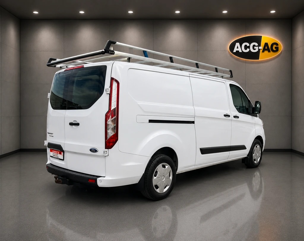 FORD Transit Custom Van 340 L2H1 Trend A ** 130 PS ** 3-Plätzer ** Sortimo ** Anh-Kupplung, 2800kg ** Dachträger ** Modell 2023 **-image-9