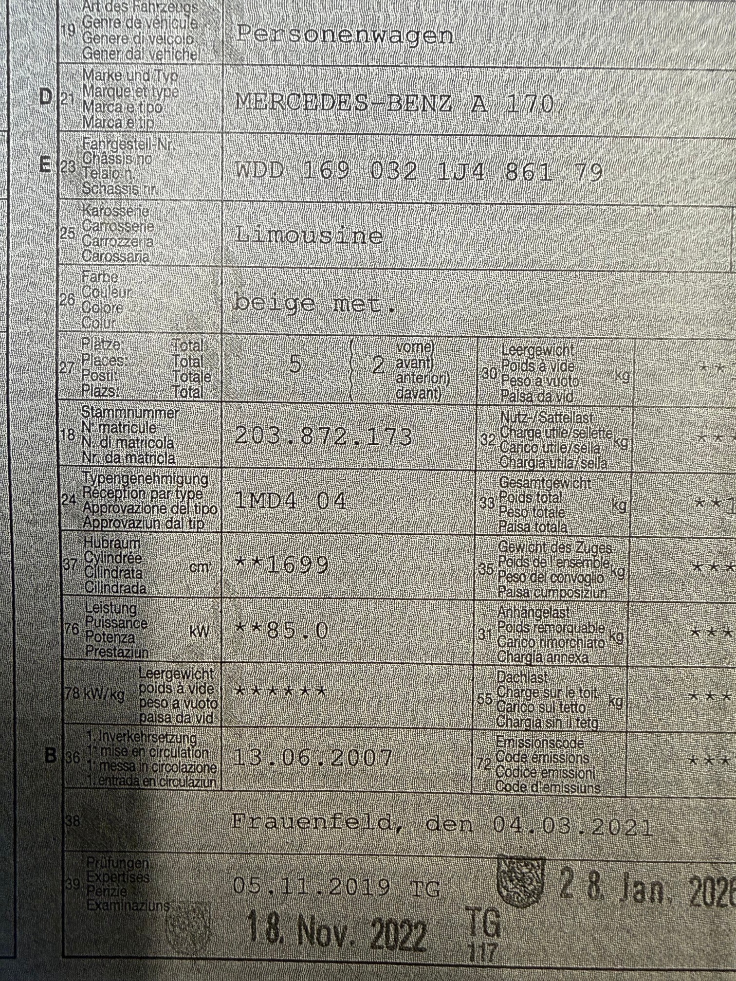 MERCEDES-BENZ A 170 Elégance Automat-image-7