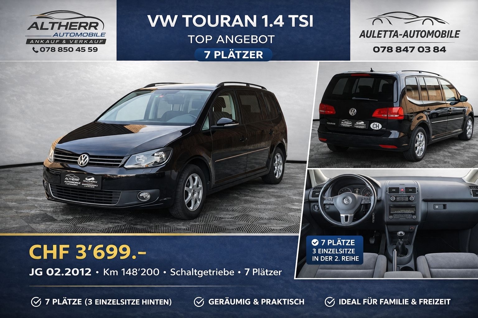 VW Touran 1.4 TSI Highline-image-0
