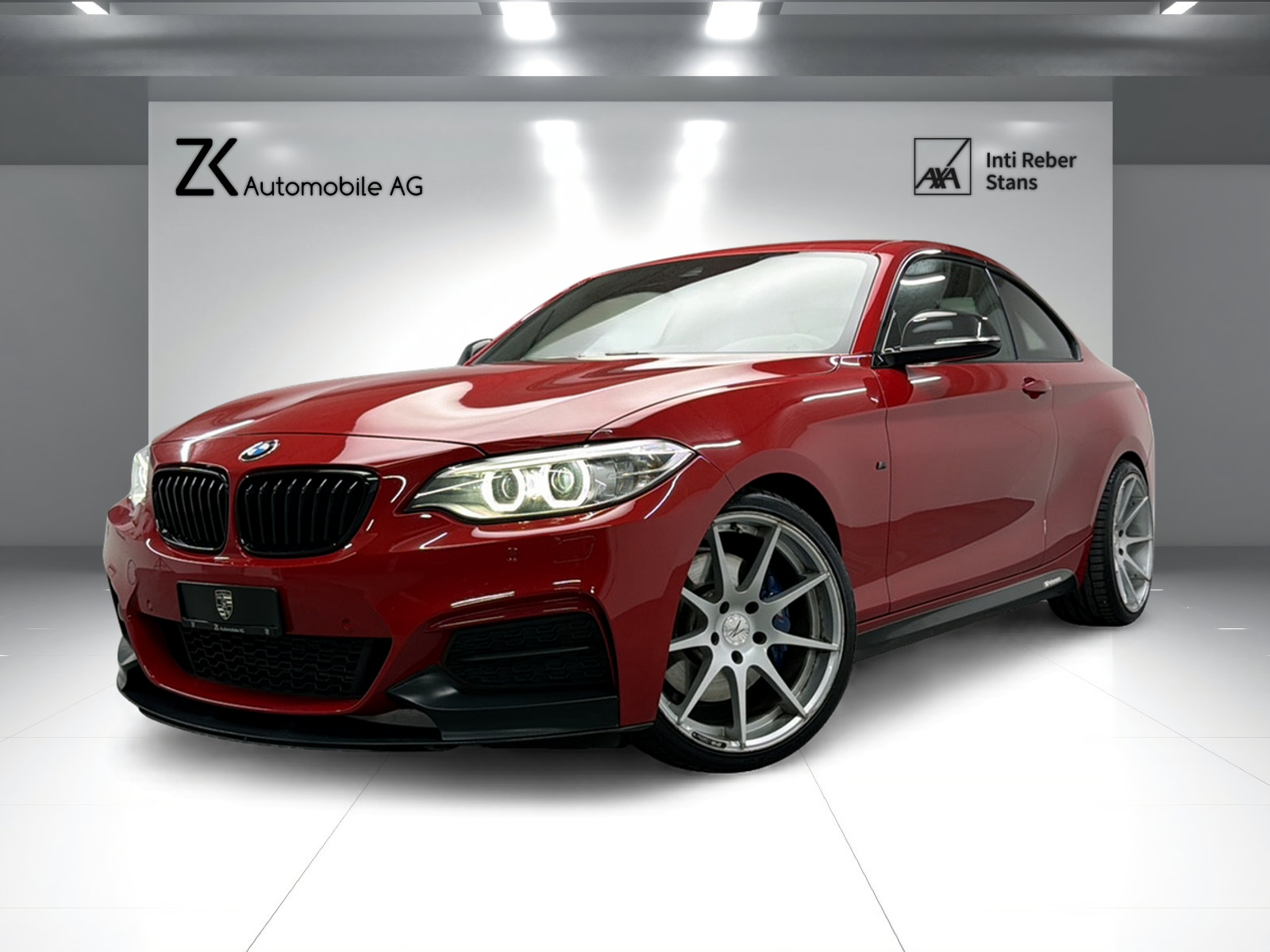 BMW M235i Performance 326PS MELBOURN RED Steptronic / Komfortzugang / Leder / RF-Kamera / Harman/Kardon Soundsystem / M-Sportauspuff-image-0