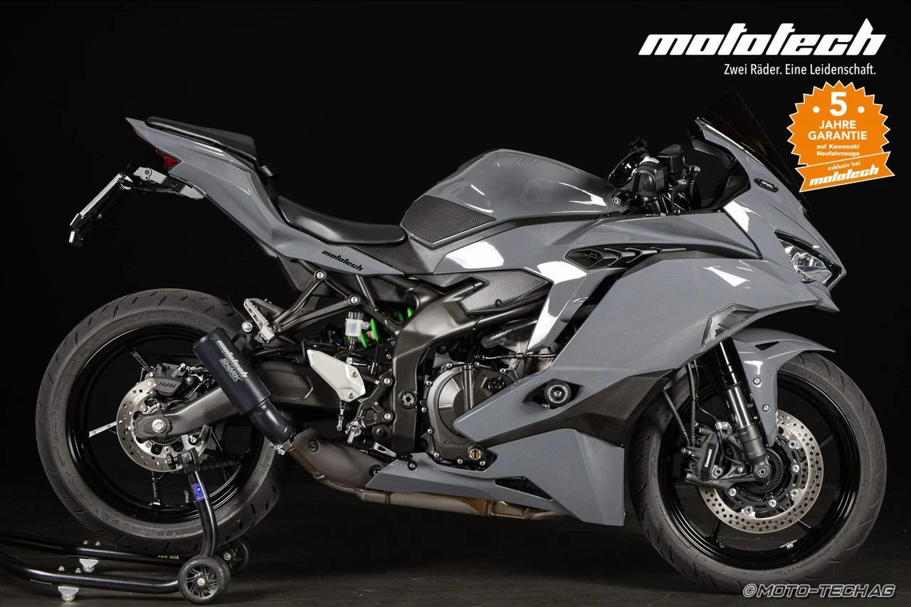 KAWASAKI Ninja ZX-4RR (35kW) STAGE 1 Stonehenge Grey