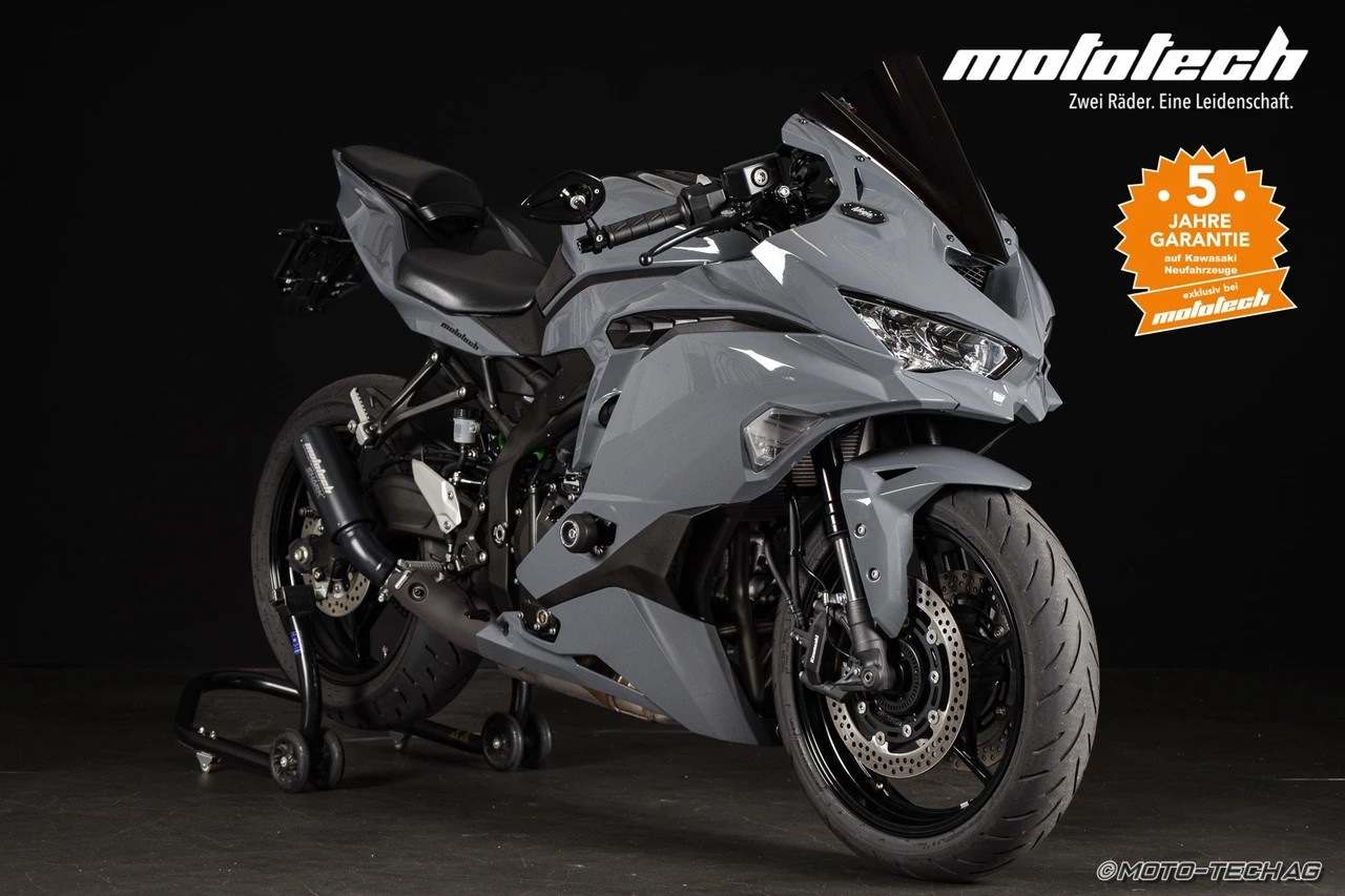 KAWASAKI Ninja ZX-4RR (35kW) STAGE 1 Stonehenge Grey-image-5