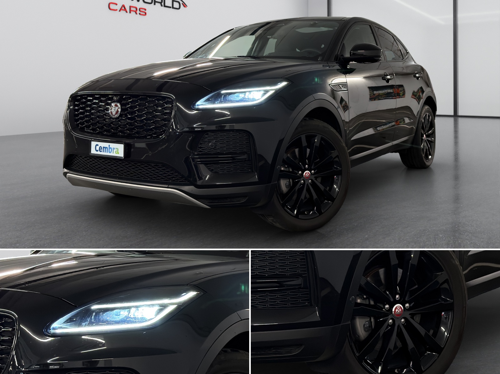JAGUAR E-Pace 2.0d D165 R-Dynamic AWD Black-image-2