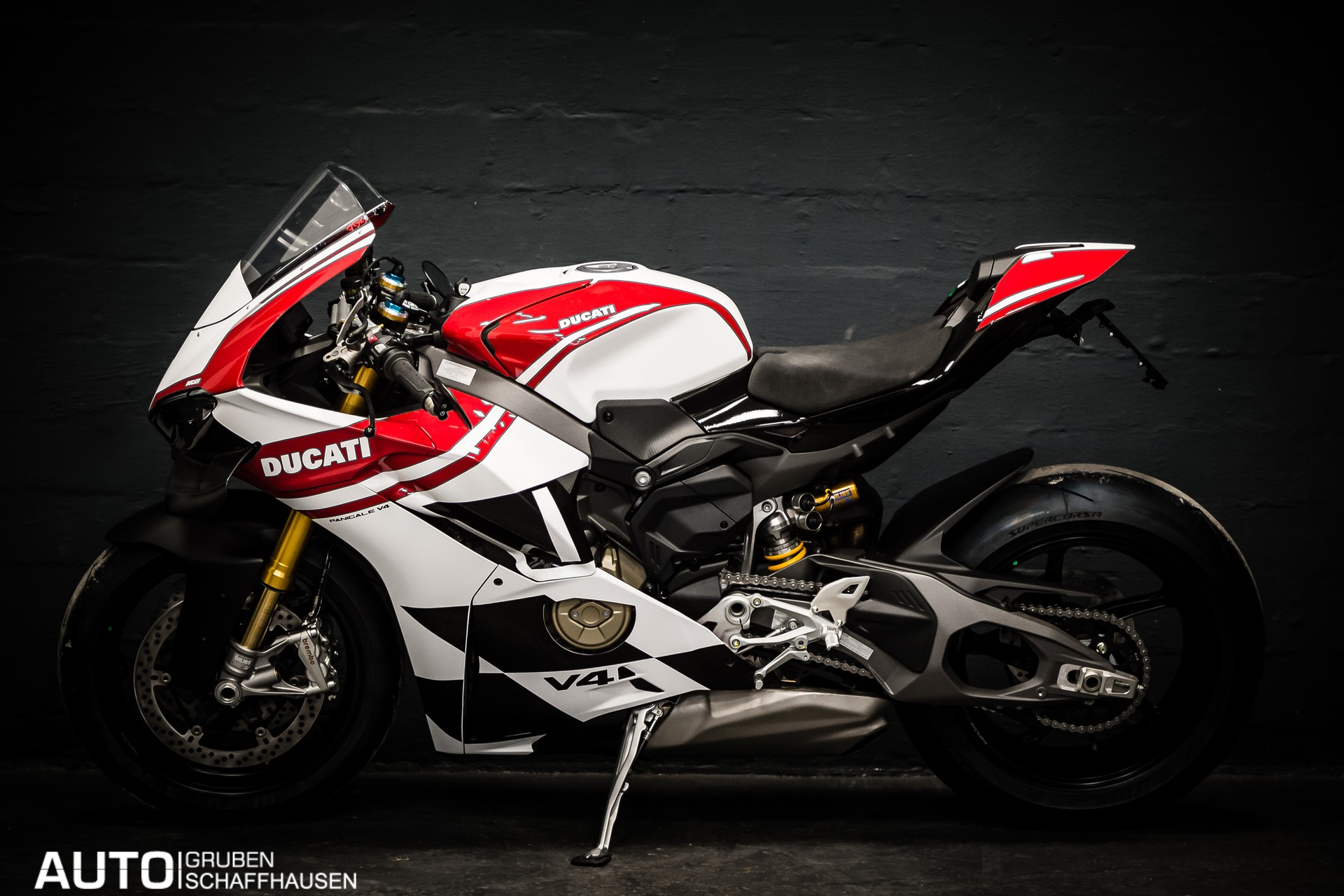 DUCATI Panigale V4 S ** Tricolore Design **-image-11