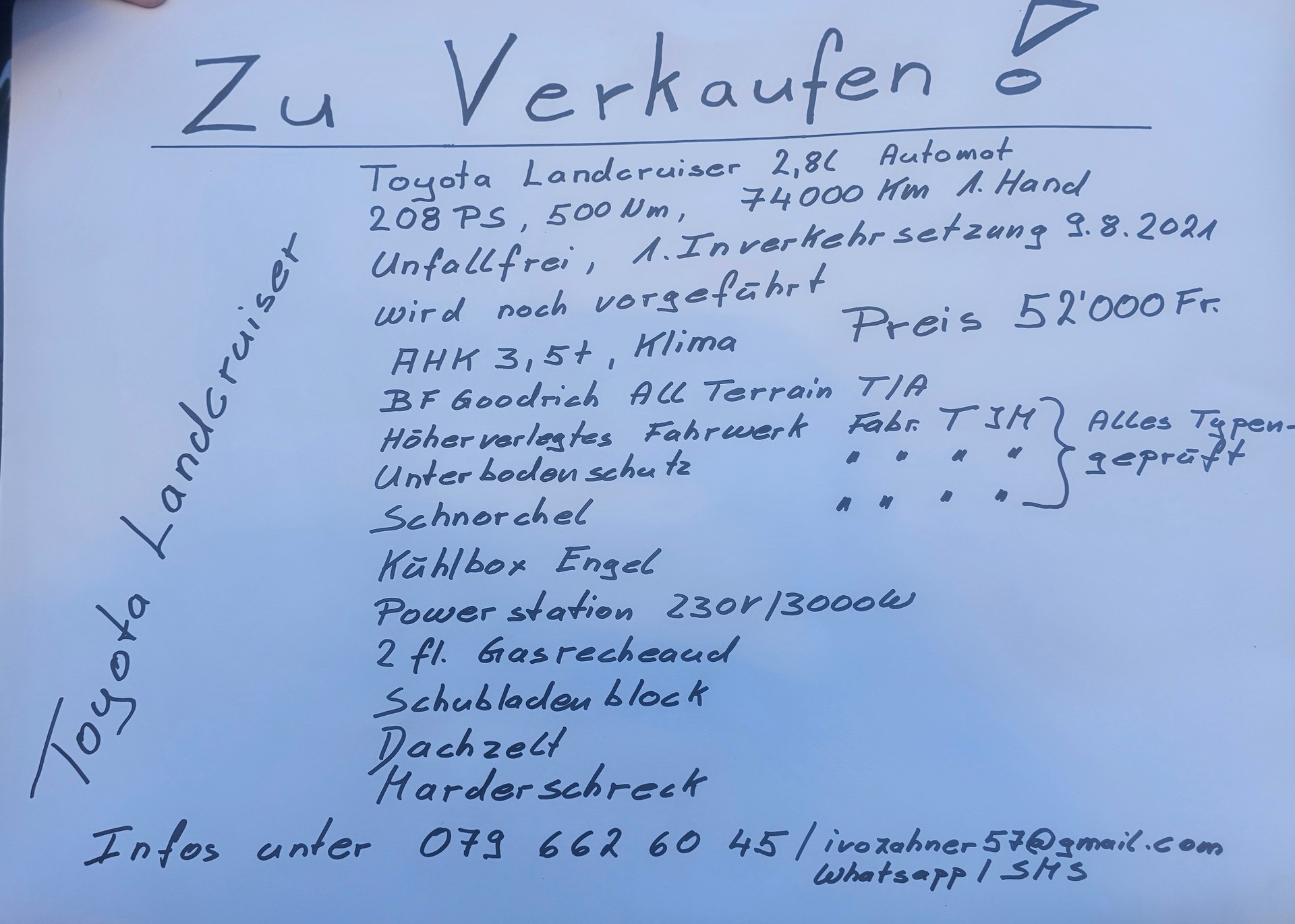 TOYOTA Land Cruiser 2.8TD Active Automat-image-11