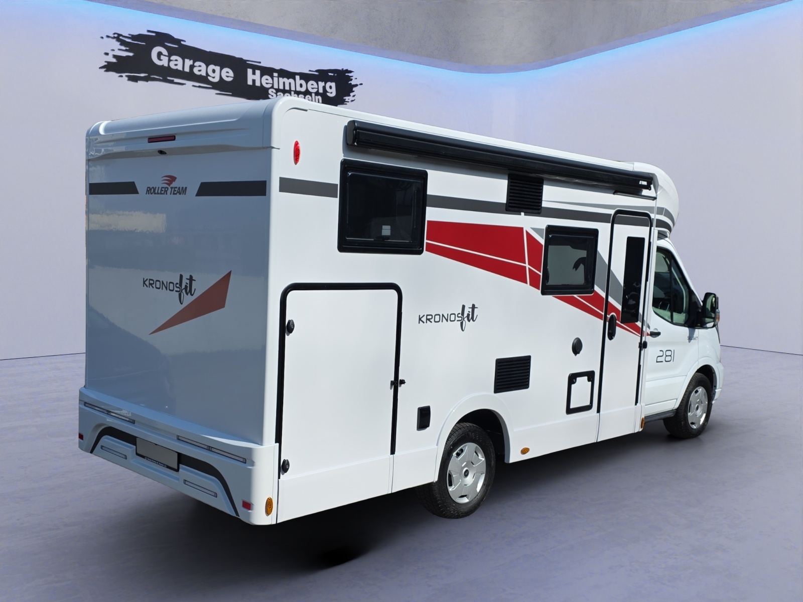 FORD Transit Roller Team Kronosfit 281 TL mit Hubbett, sehr gut Ausgestattet-image-2