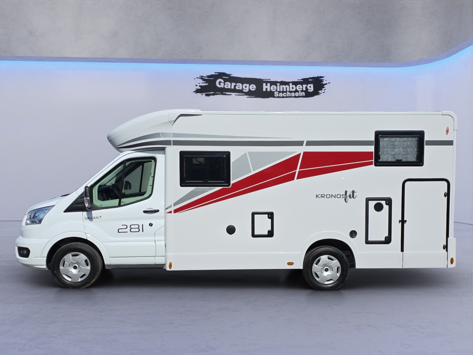 FORD Transit Roller Team Kronosfit 281 TL mit Hubbett, sehr gut Ausgestattet-image-1