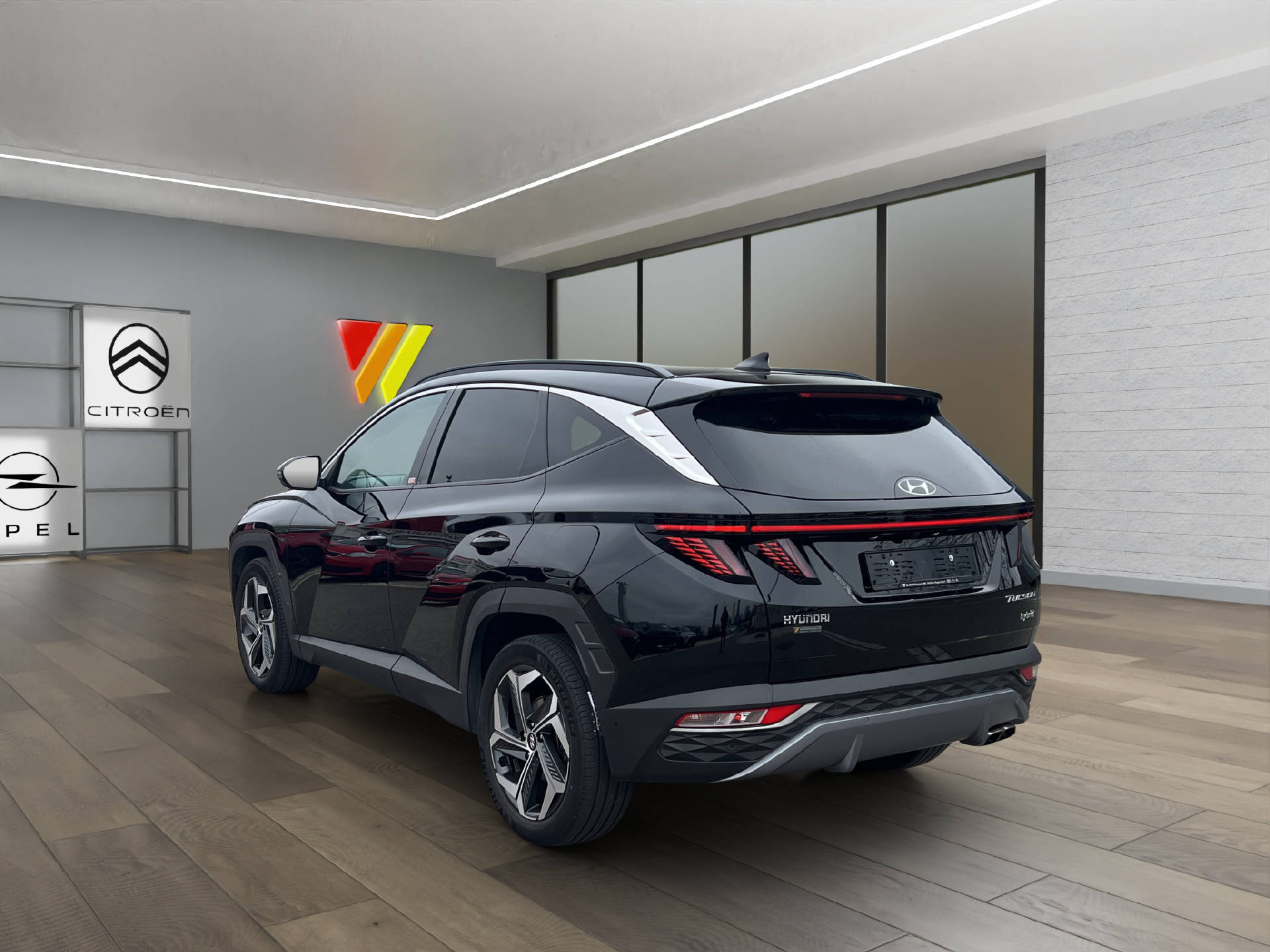 HYUNDAI Tucson 1.6 T-GDi HEV Vertex 4WD-image-4