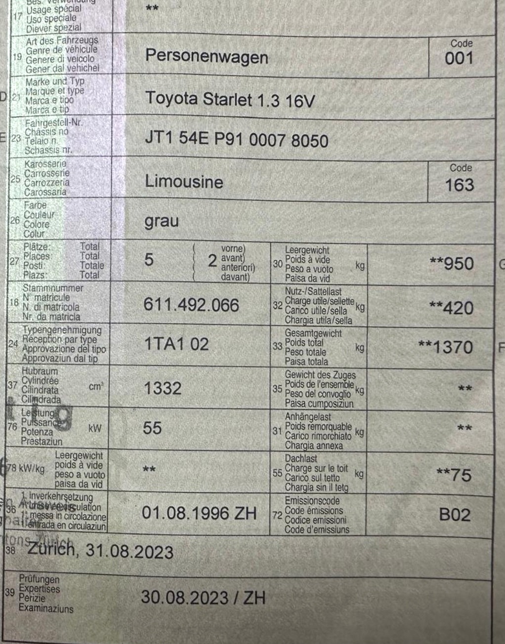 TOYOTA Toyota Starlet 1.3 16V Automat – frisch ab MFK & Service-image-10
