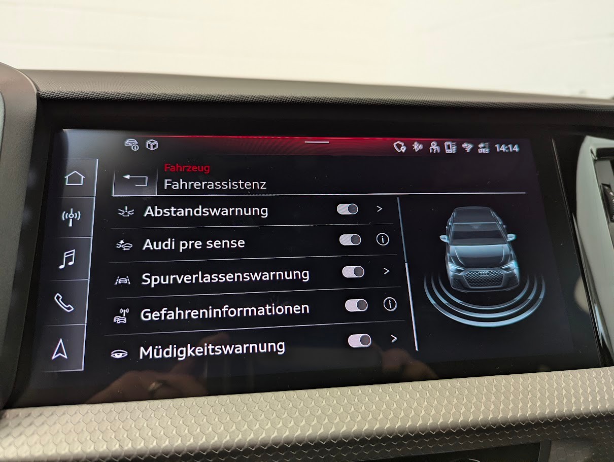 AUDI A1 Sportback 2.0 40 TFSI S Line S-Tronic*5J GAR S-LINE KOMPLETT NAVI+ VOLL-LED DÄMPFER ACC KEYLESS*-image-19