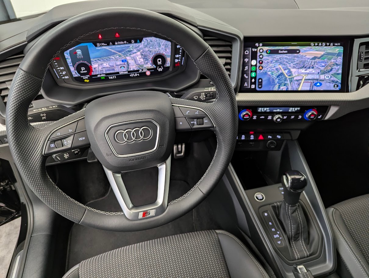 AUDI A1 Sportback 2.0 40 TFSI S Line S-Tronic*5J GAR S-LINE KOMPLETT NAVI+ VOLL-LED DÄMPFER ACC KEYLESS*-image-7