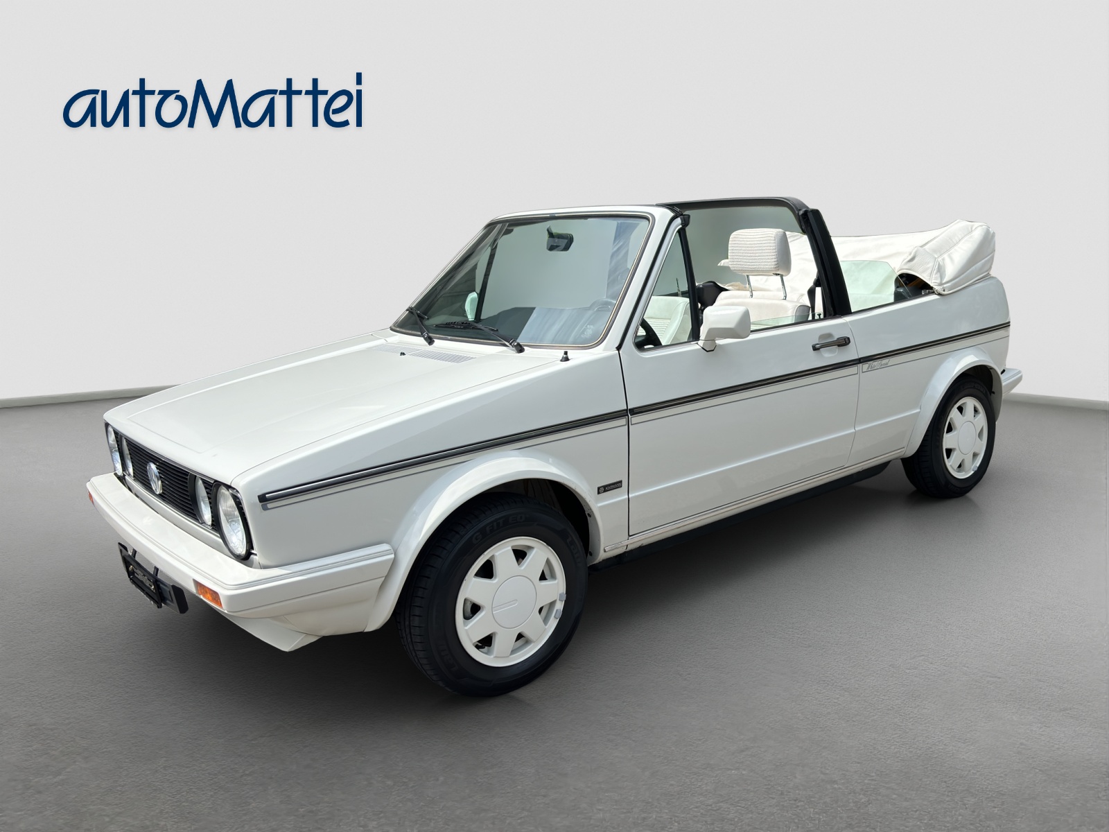 VW Golf Cabriolet 1600 GL Special (White) (Cabriolet)