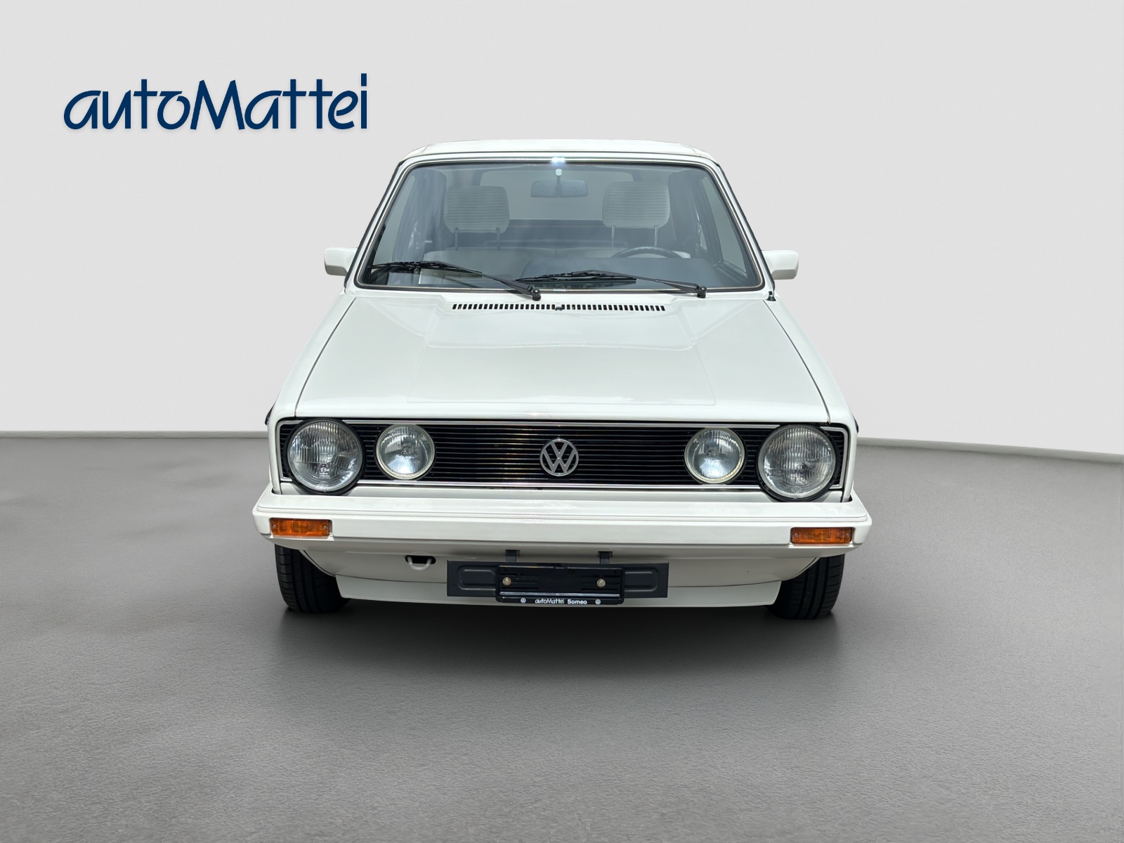 VW Golf Cabriolet 1600 GL Special (White)