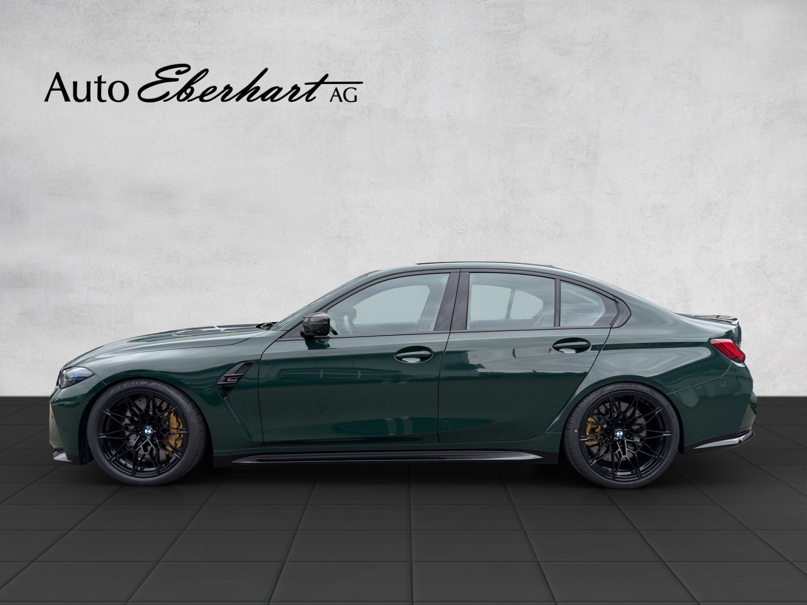 BMW M3 Competition M xDrive LCI British Racing Green-showroom-element-2