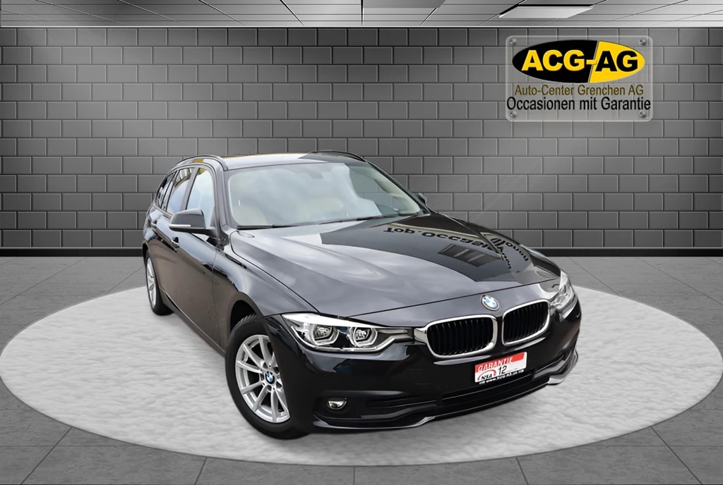 BMW 318d Touring Edition Luxury Line Steptronic ** Voll-Leder Ausstattung ** RF-Kamera 360° ** Frisch Ab MFK & Service **-image-0