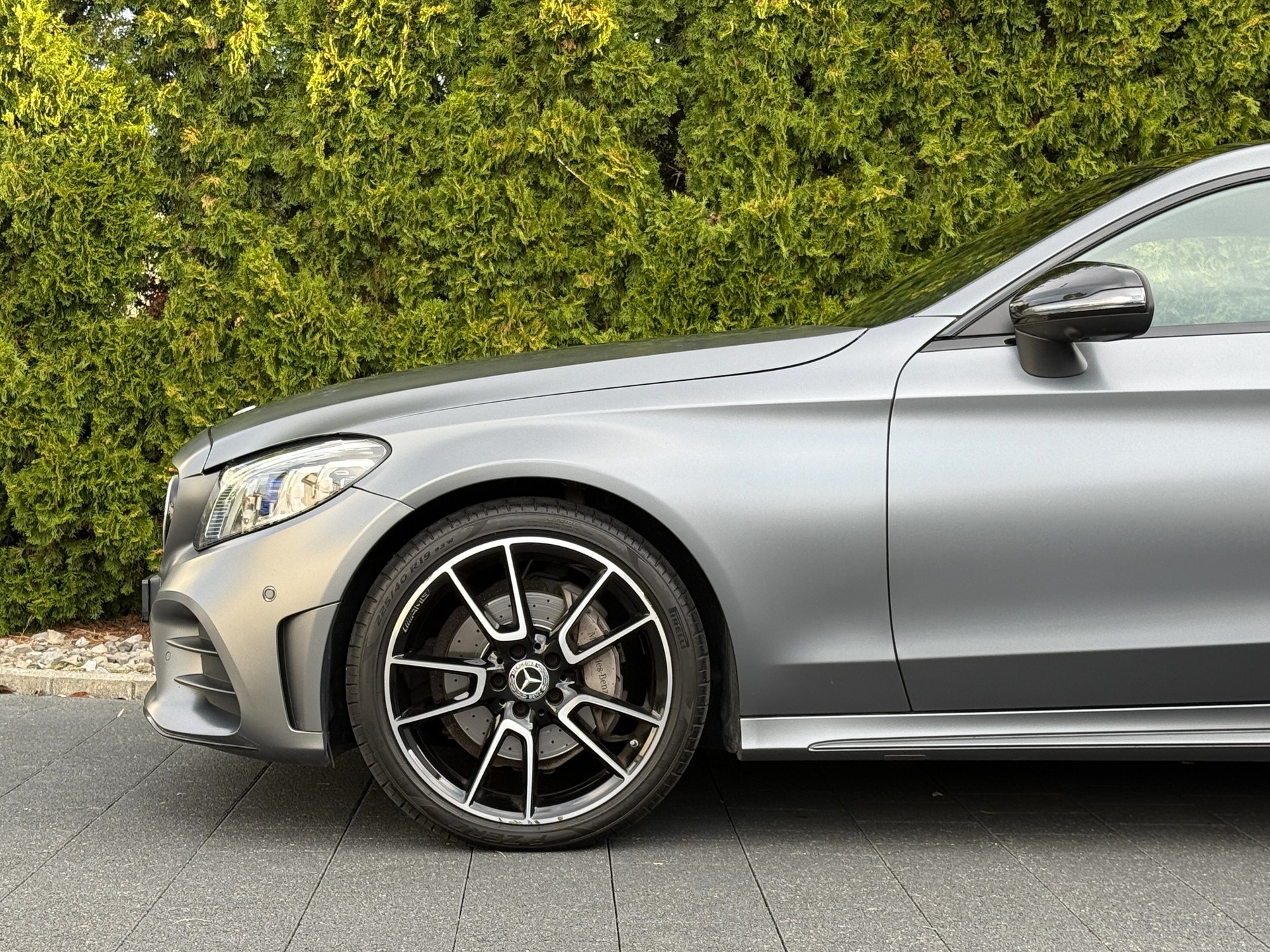 MERCEDES-BENZ C 200 Coupé 4Matic AMG Line 9G-Tronic / 1.Hand-image-7
