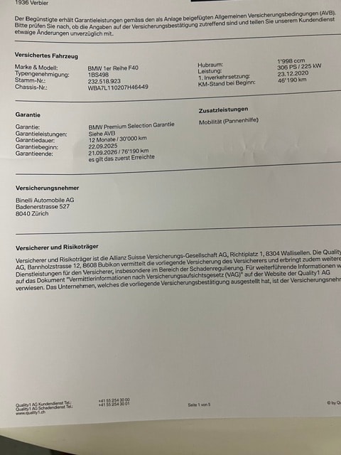 BMW M135i xDrive Steptronic, RESERVIERT!-image-12