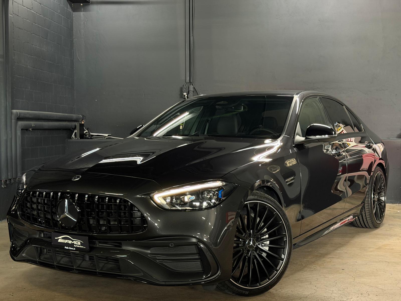 MERCEDES-BENZ C 180 AMG (C43 AMG Bodykit) Limited Dark Grey Performance 5Jahre Vollgarantie & Gratisservice-image-3
