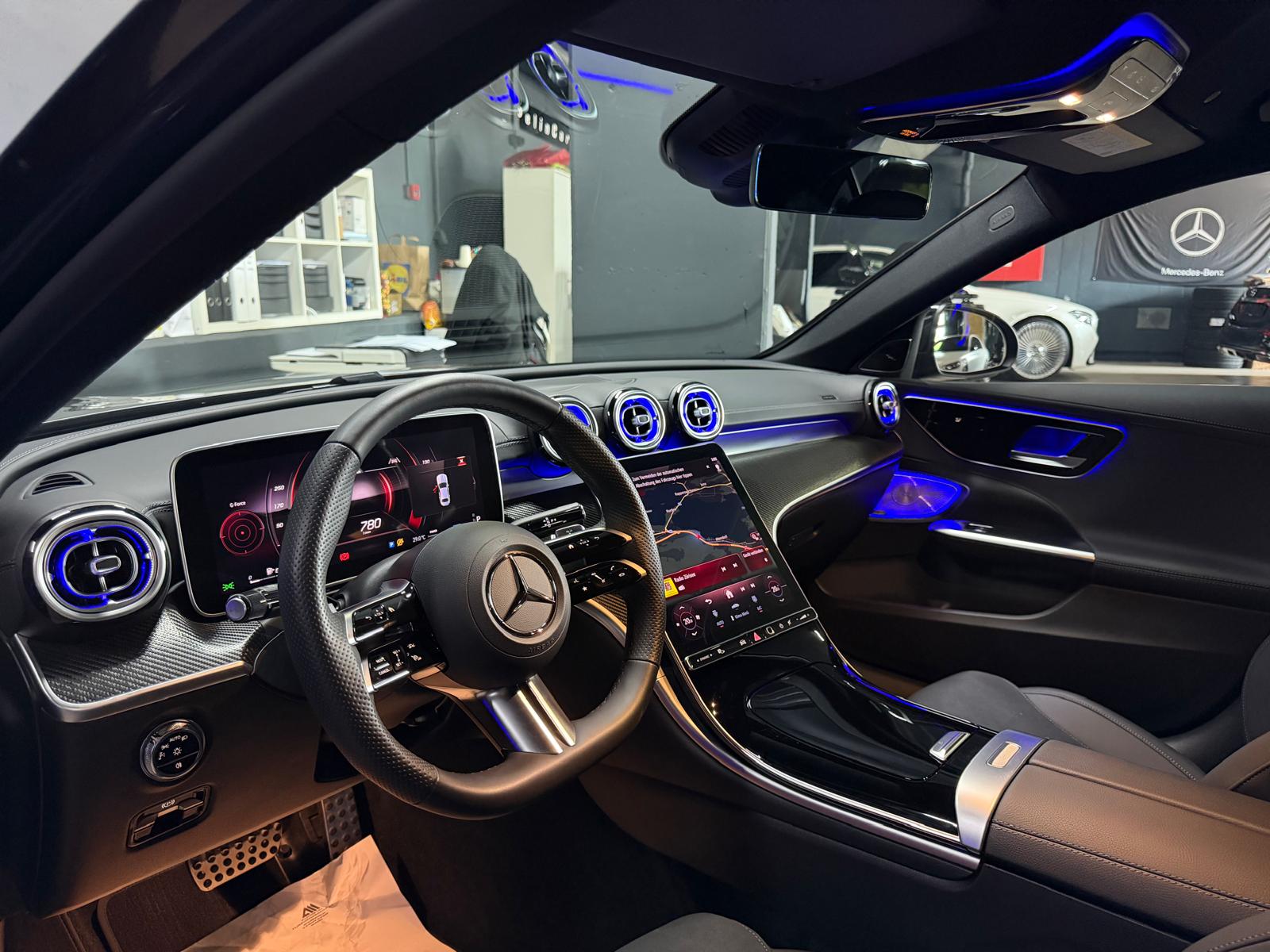 MERCEDES-BENZ C 180 AMG (C43 AMG Bodykit) Limited Dark Grey Performance 5Jahre Vollgarantie & Gratisservice-image-8