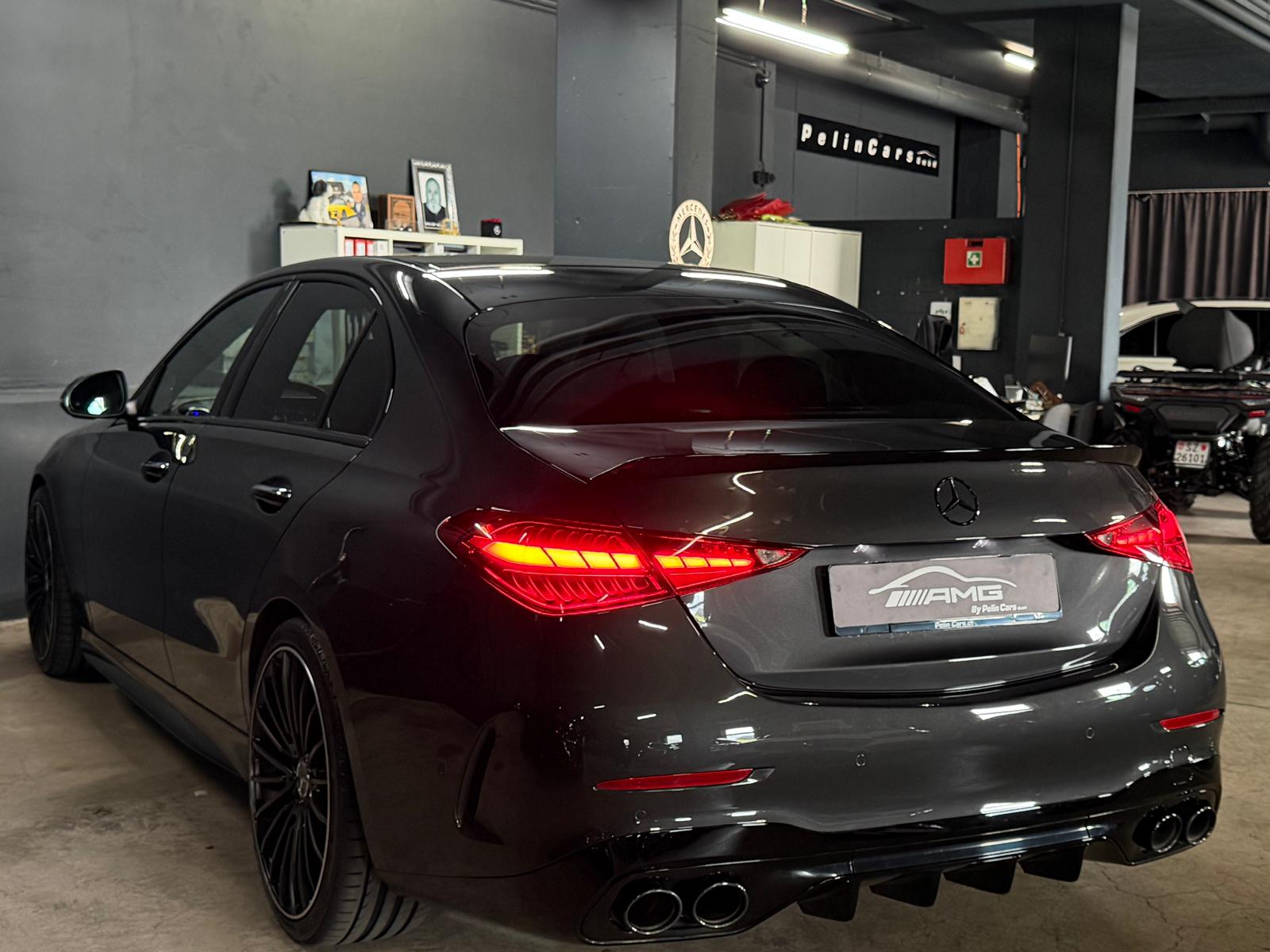 MERCEDES-BENZ C 180 AMG (C43 AMG Bodykit) Limited Dark Grey Performance 5Jahre Vollgarantie & Gratisservice-image-7