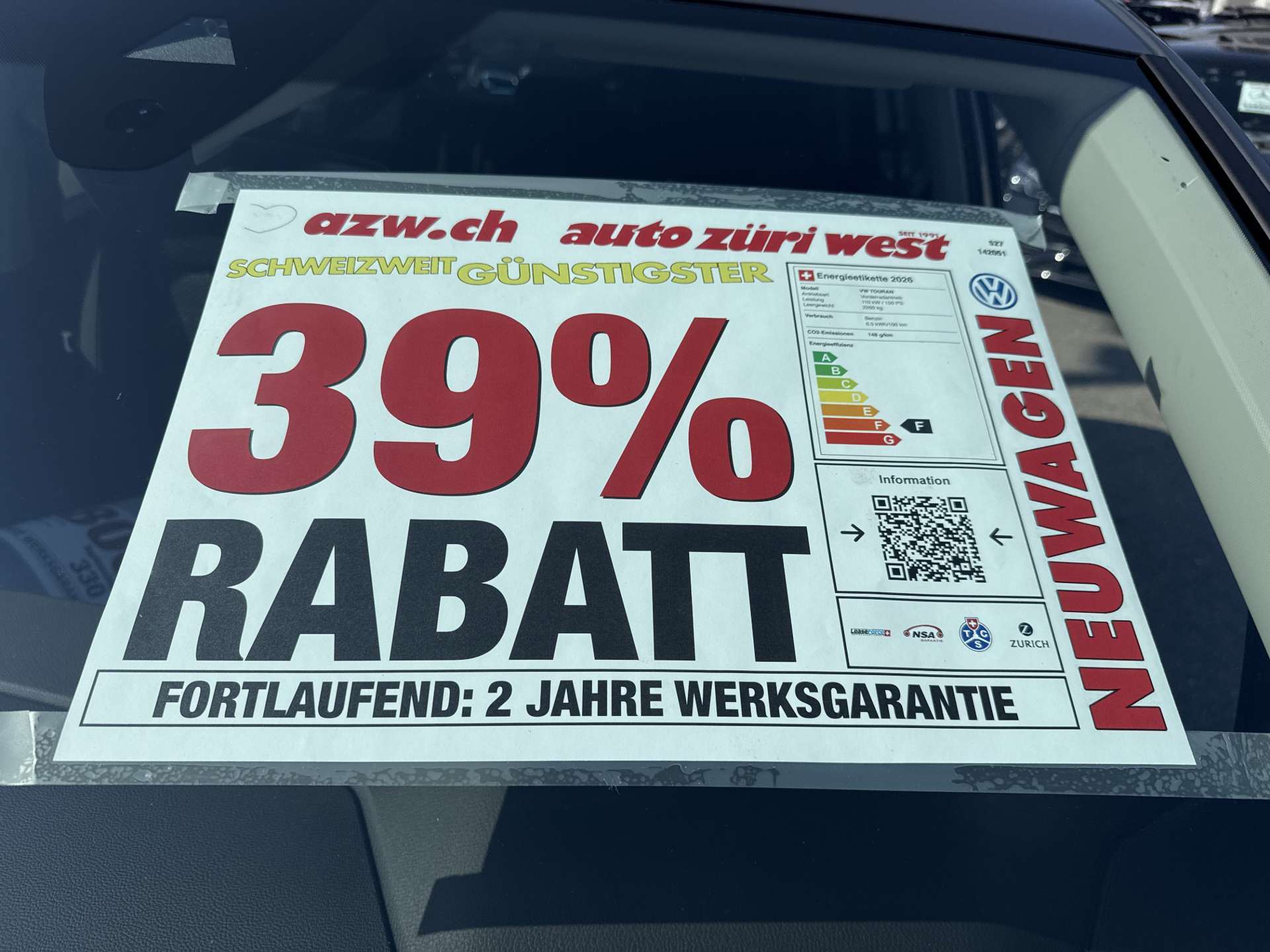 VW Touran 1.5 TSi EVO Comfortline Edition DSG-Automat 7-Plätzer-image-3