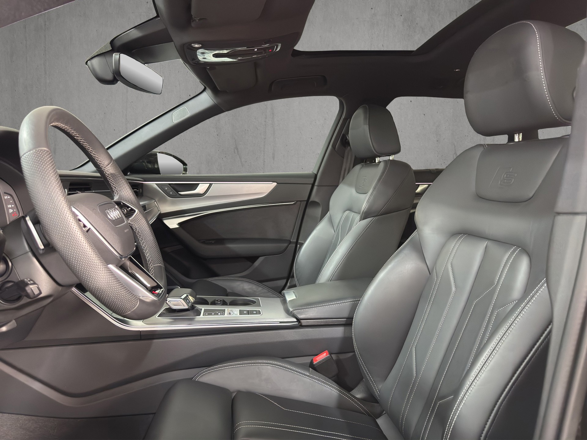 AUDI A6 Avant 35 TDI S line S-tronic "Pano-B&O-Leder Valcona-Matrix"-image-7