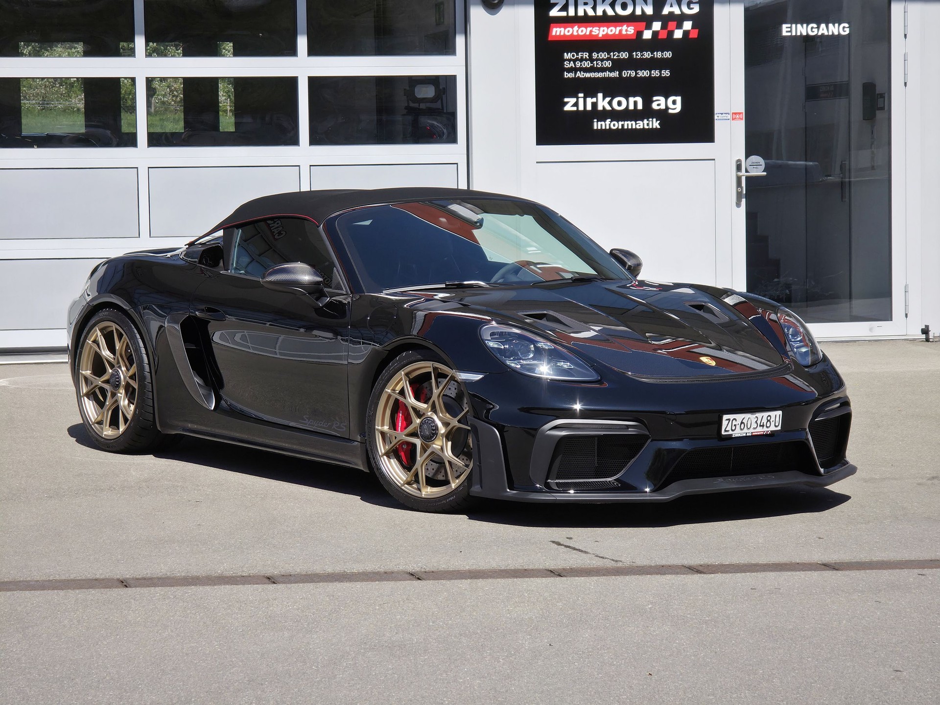 PORSCHE 718 Boxster Spyder RS Weissach PDK-image-4