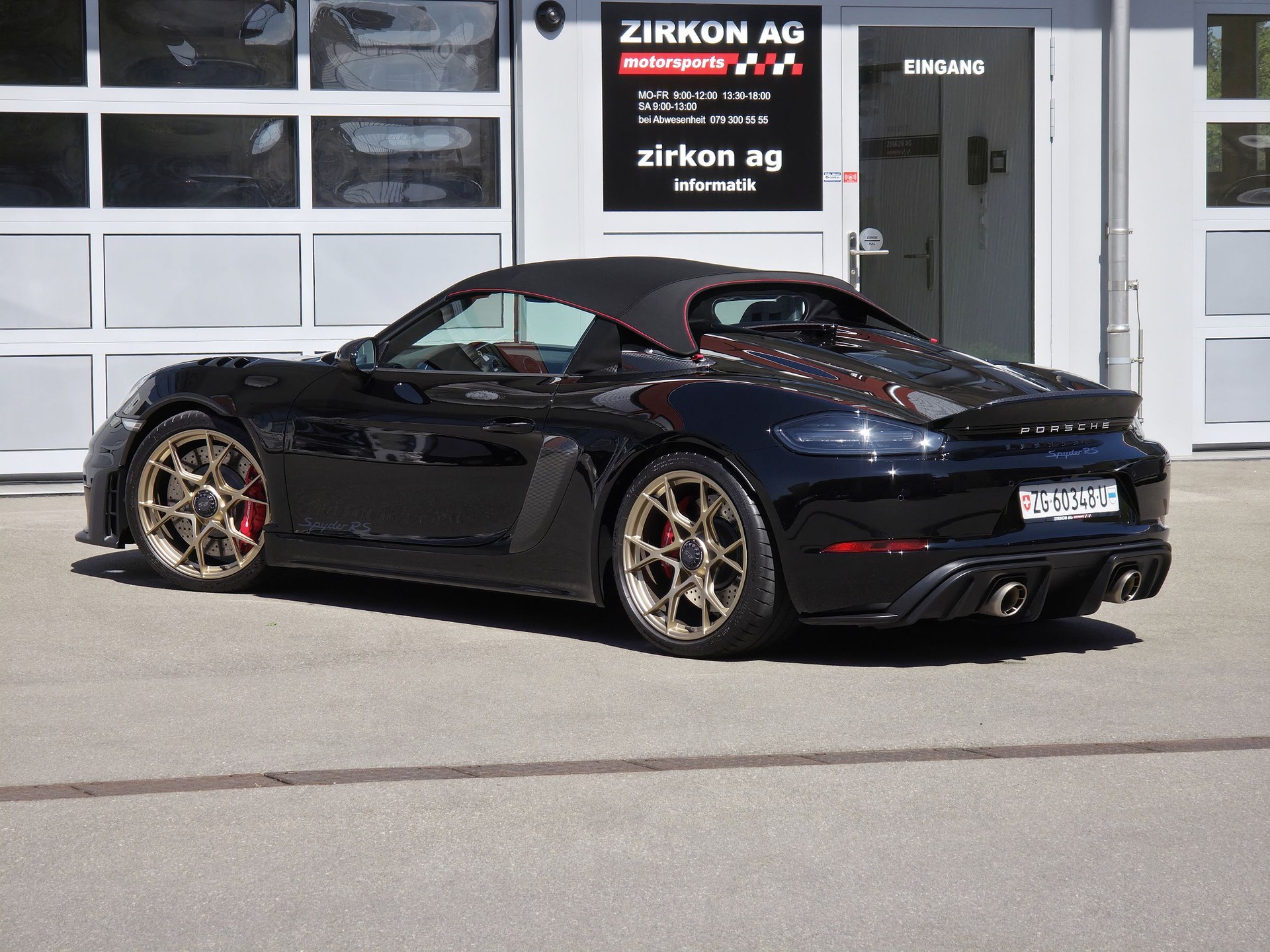 PORSCHE 718 Boxster Spyder RS Weissach PDK-image-17