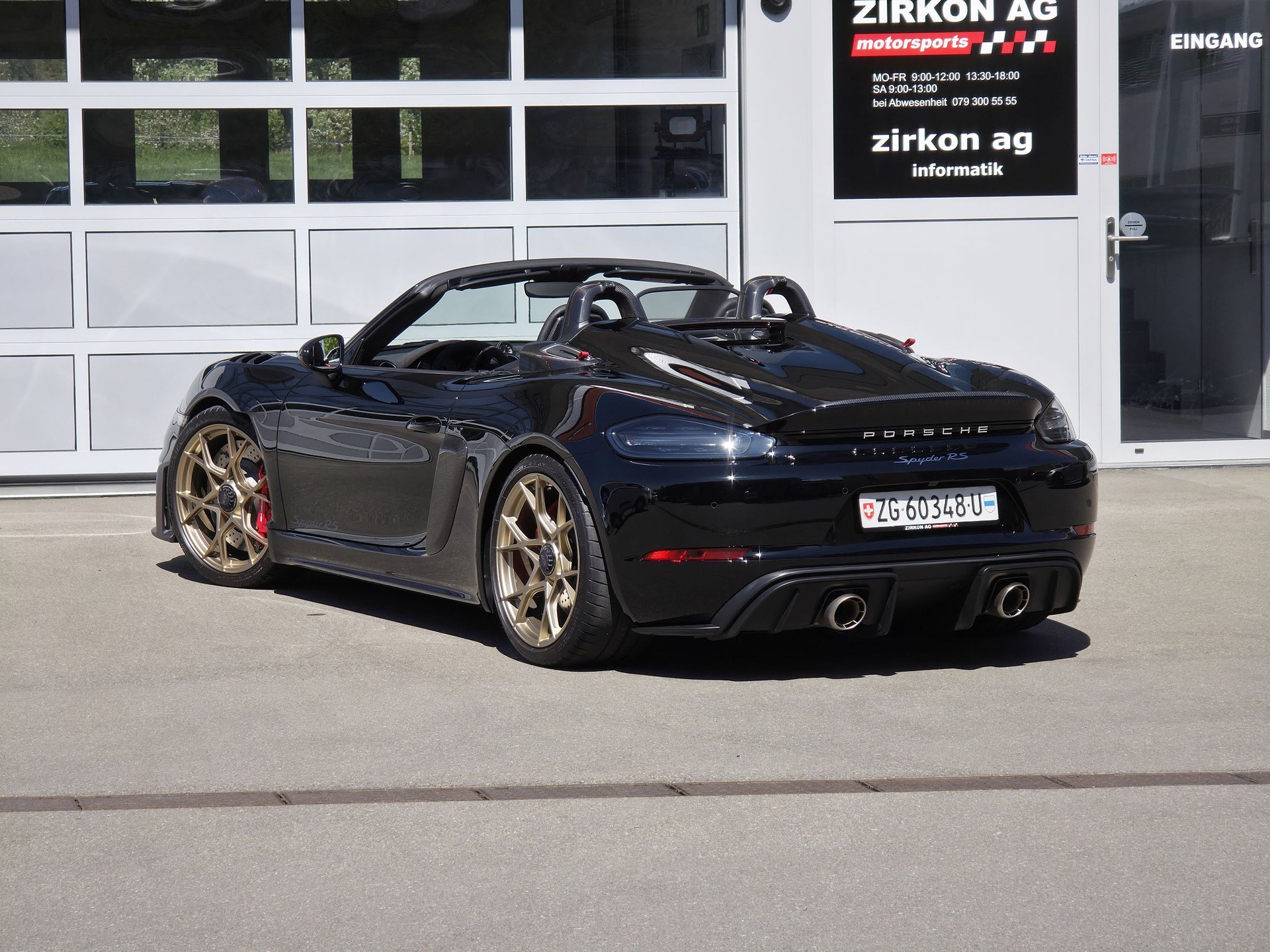 PORSCHE 718 Boxster Spyder RS Weissach PDK-image-16