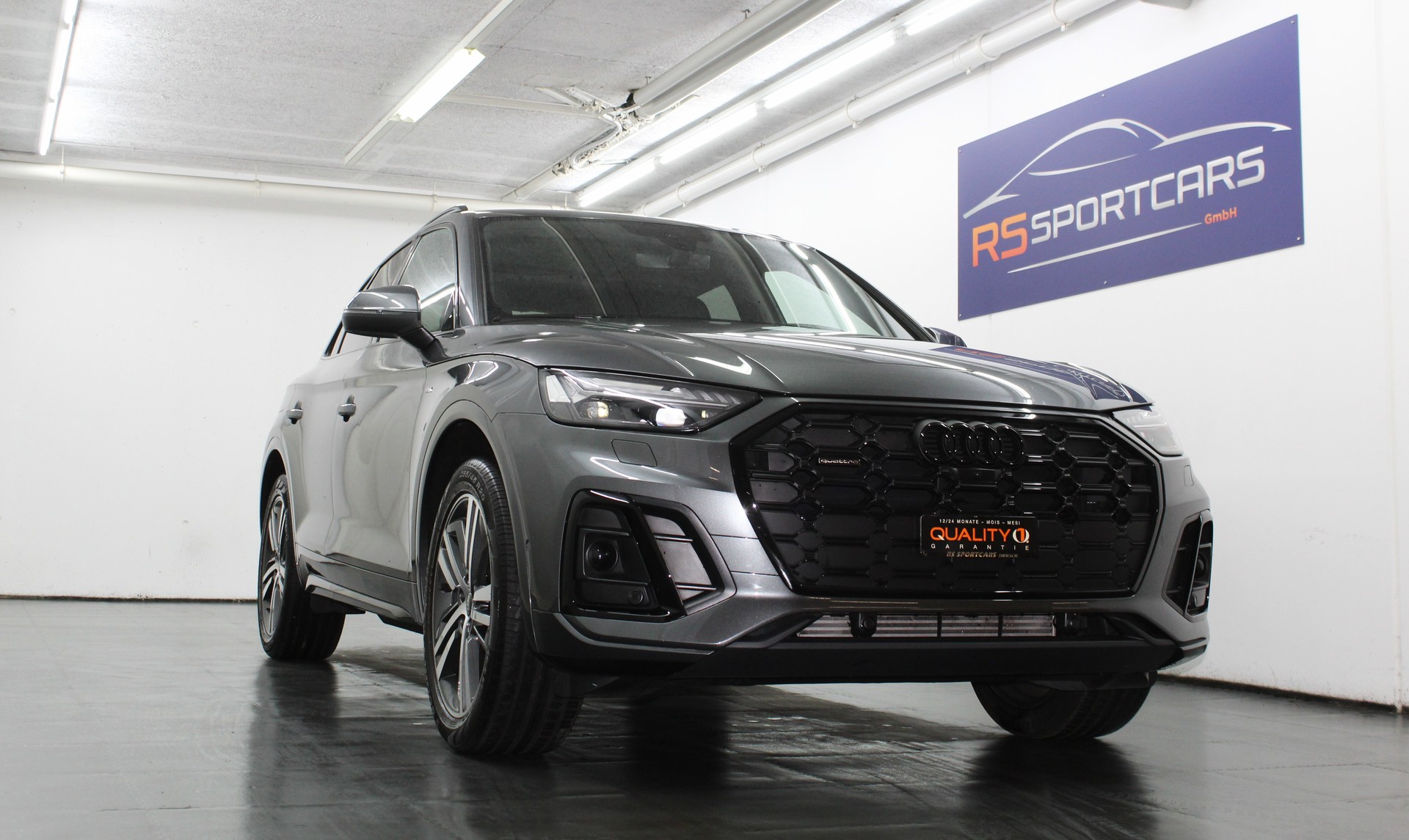 AUDI Q5 45 TFSI S-line quattro S-tronic S line Sportpaket / AHK / S Sportsitze / CH-Fahrzeug-image-1